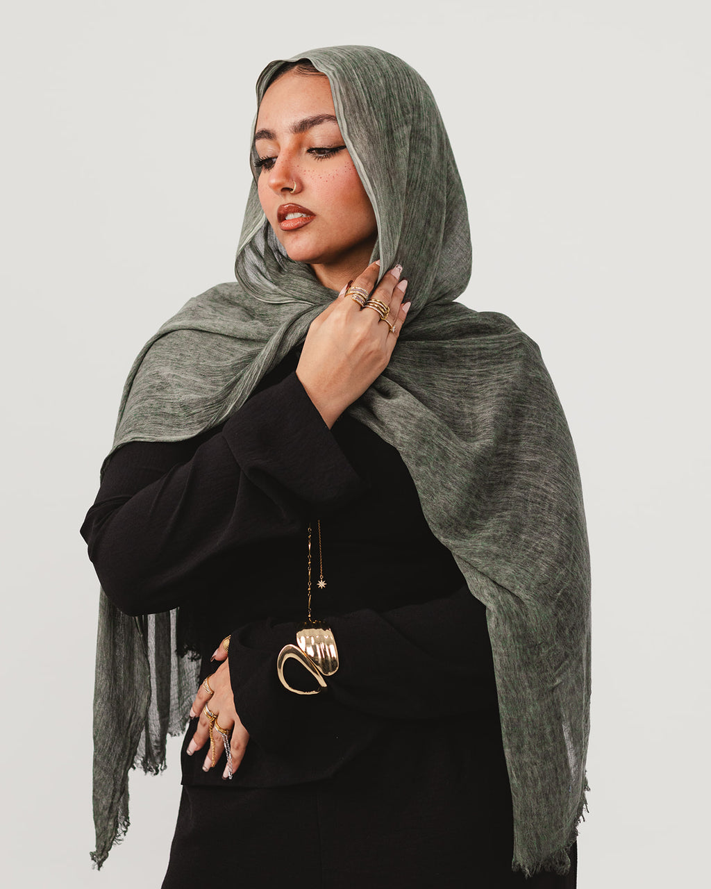 Lecharpe Scarf Weavy Cotton