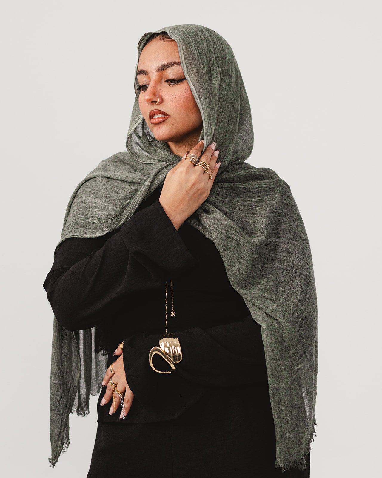 Lecharpe Scarf Weavy Cotton