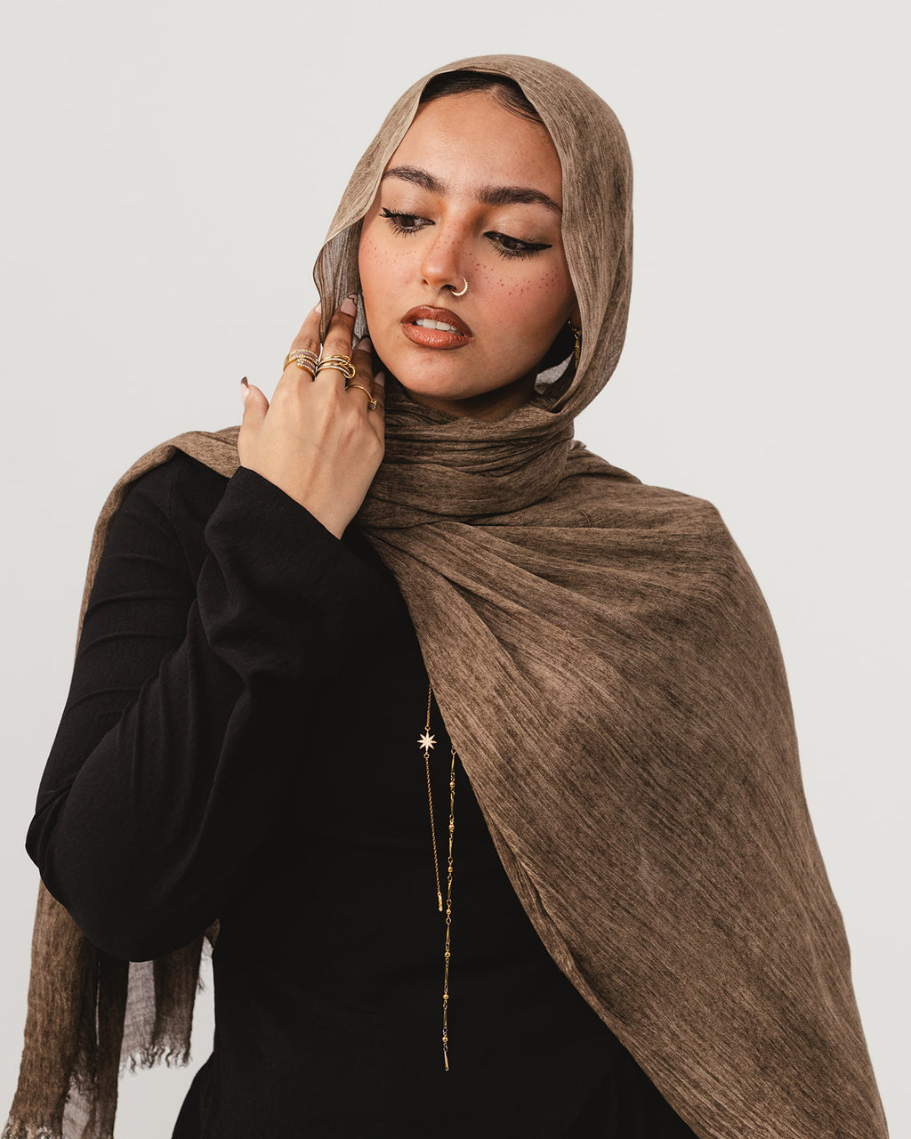 Lecharpe Scarf Weavy Cotton
