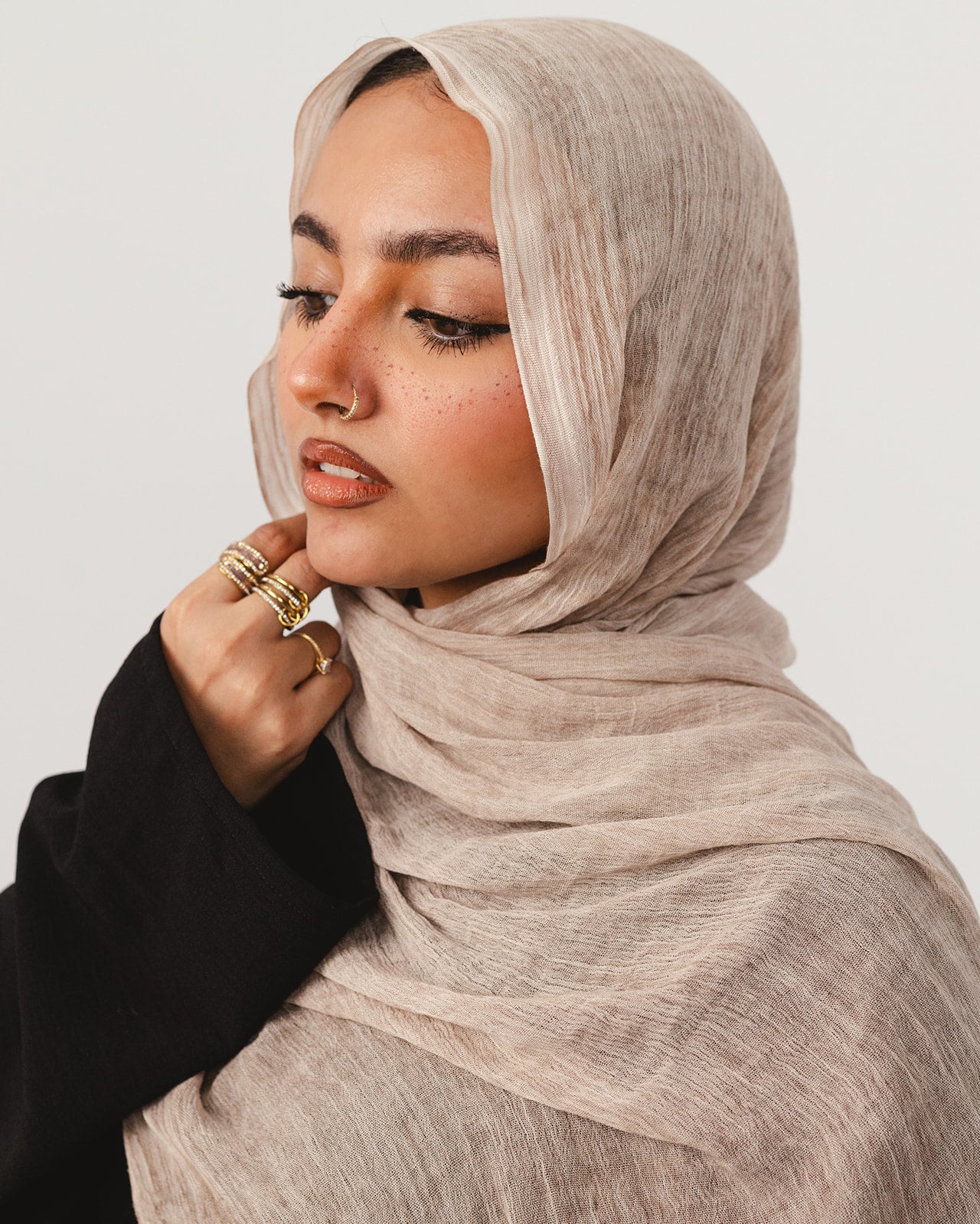 Lecharpe Scarf Weavy Cotton