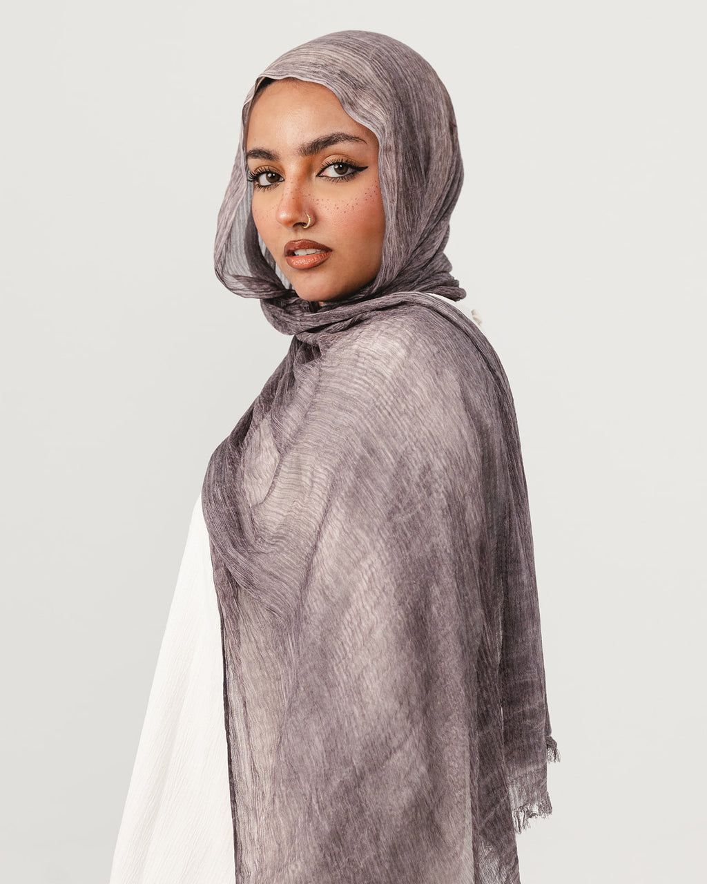 Lecharpe Scarf Messy chiffon