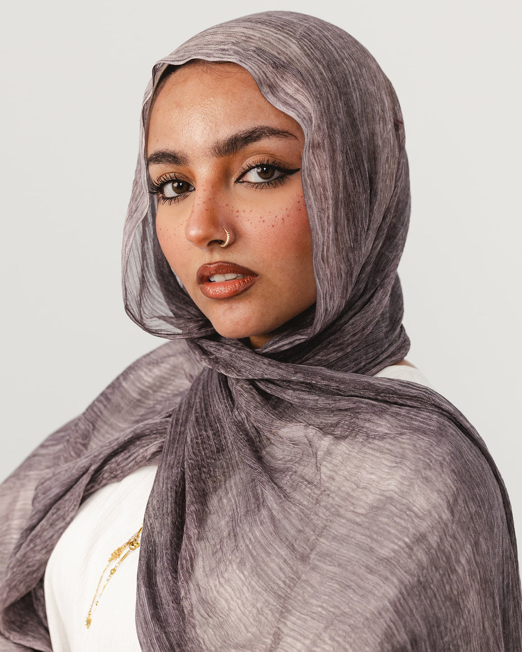Lecharpe Scarf Messy chiffon