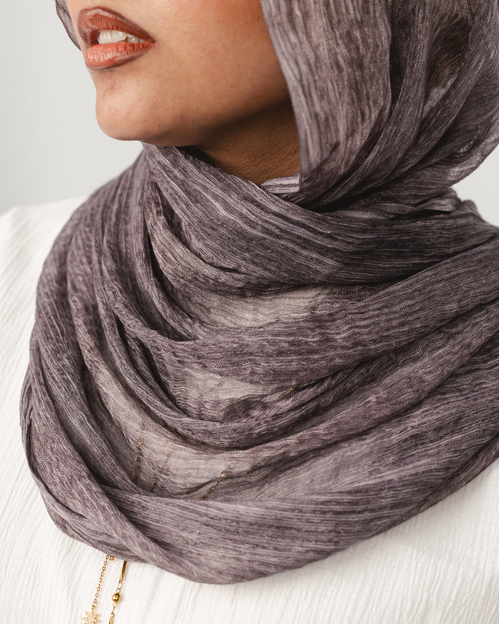 Lecharpe Scarf Messy chiffon
