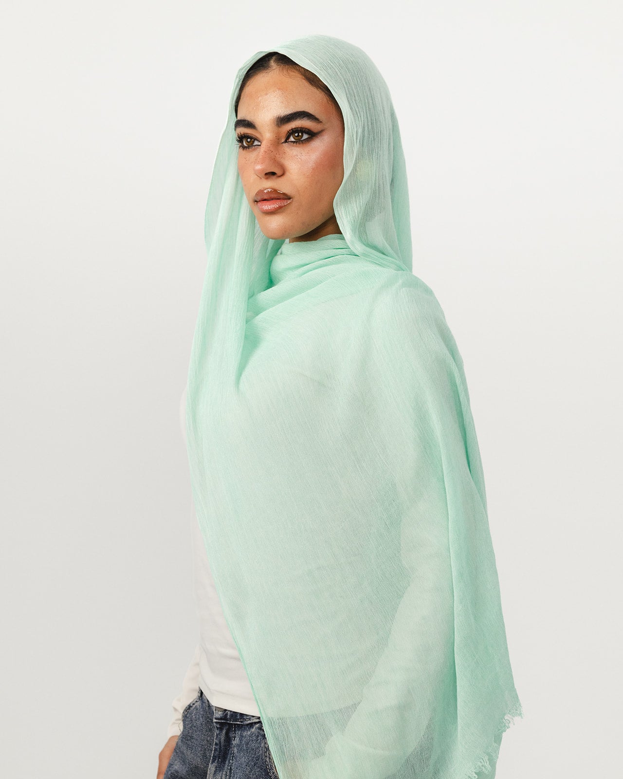 Lecharpe Scarf Weavy Cotton