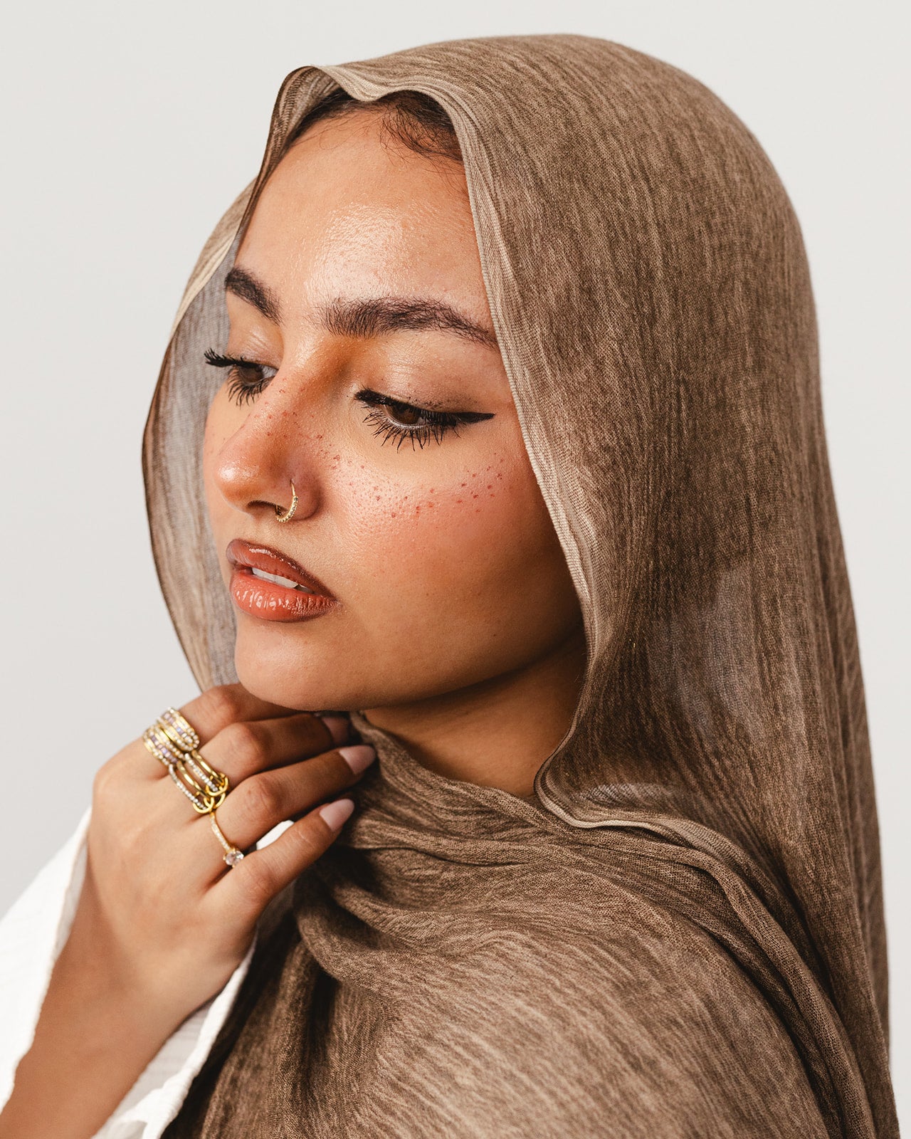 Lecharpe Scarf Weavy Cotton
