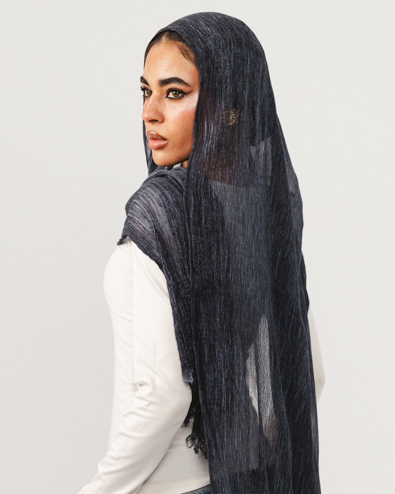 Lecharpe Scarf Weavy Cotton