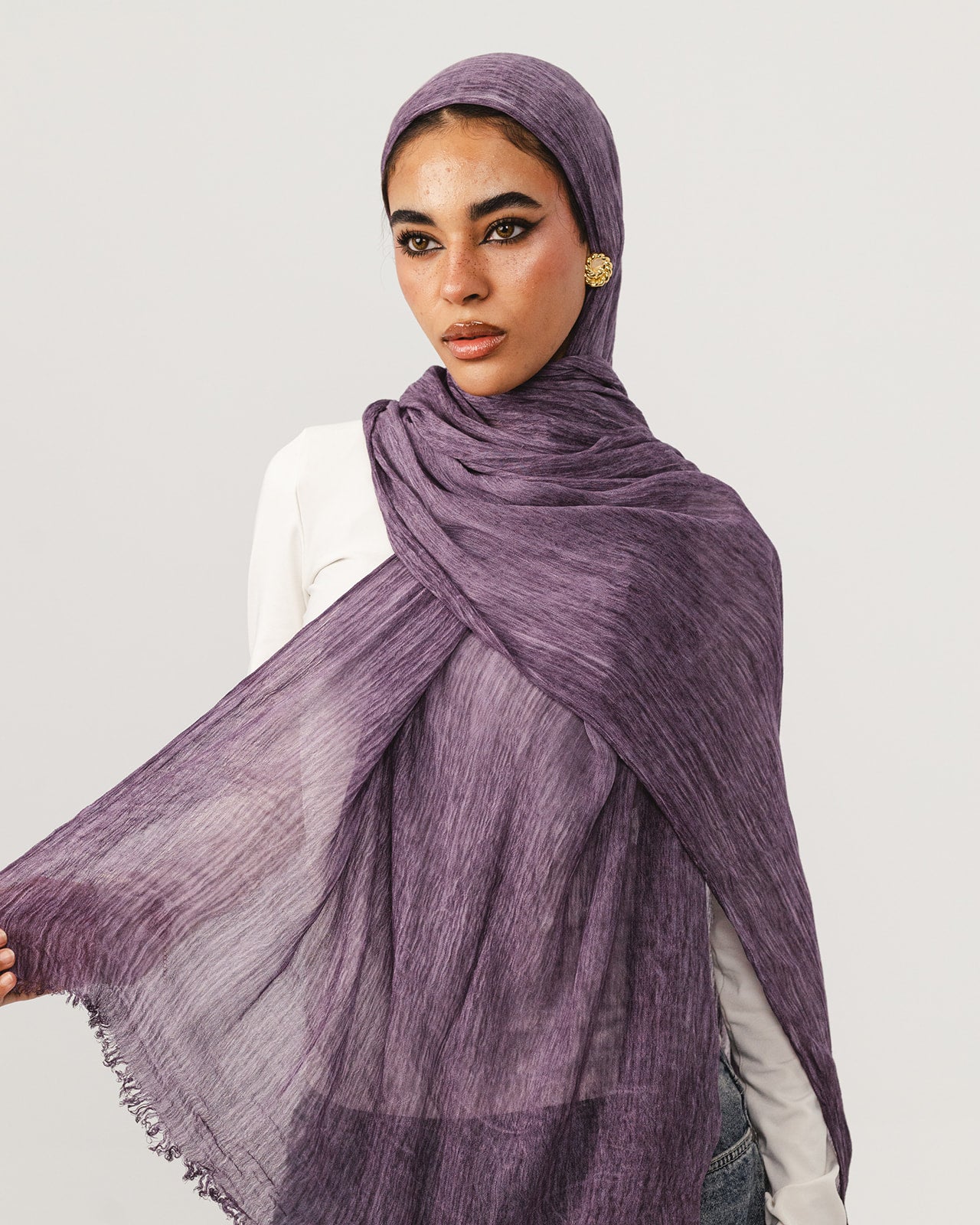 Lecharpe Scarf Weavy Cotton