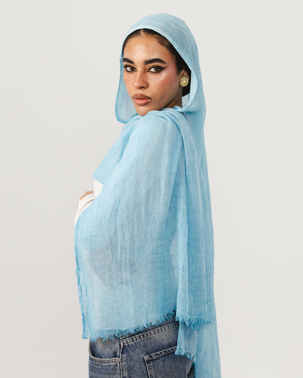 Lecharpe Scarf Weavy Cotton