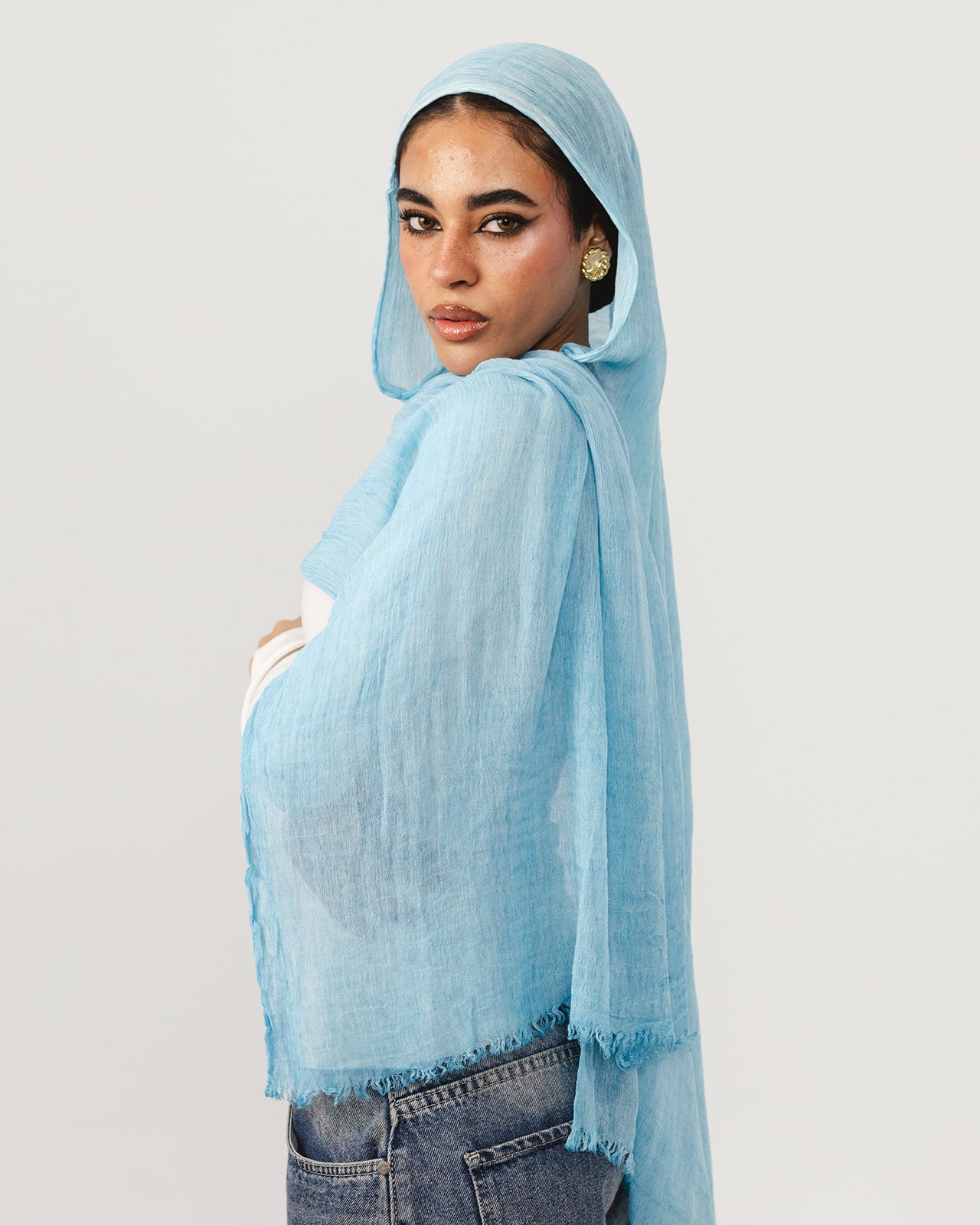 Lecharpe Scarf Weavy Cotton