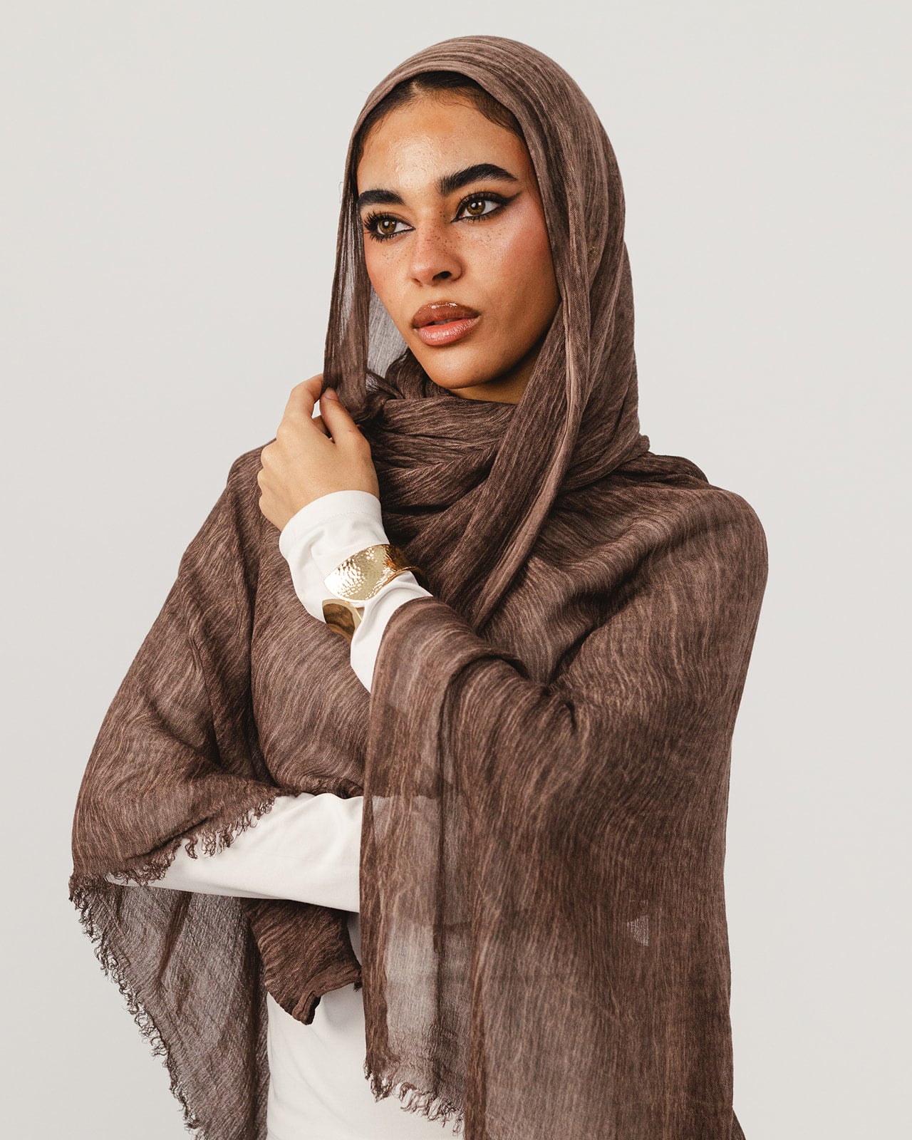 Lecharpe Scarf Weavy Cotton