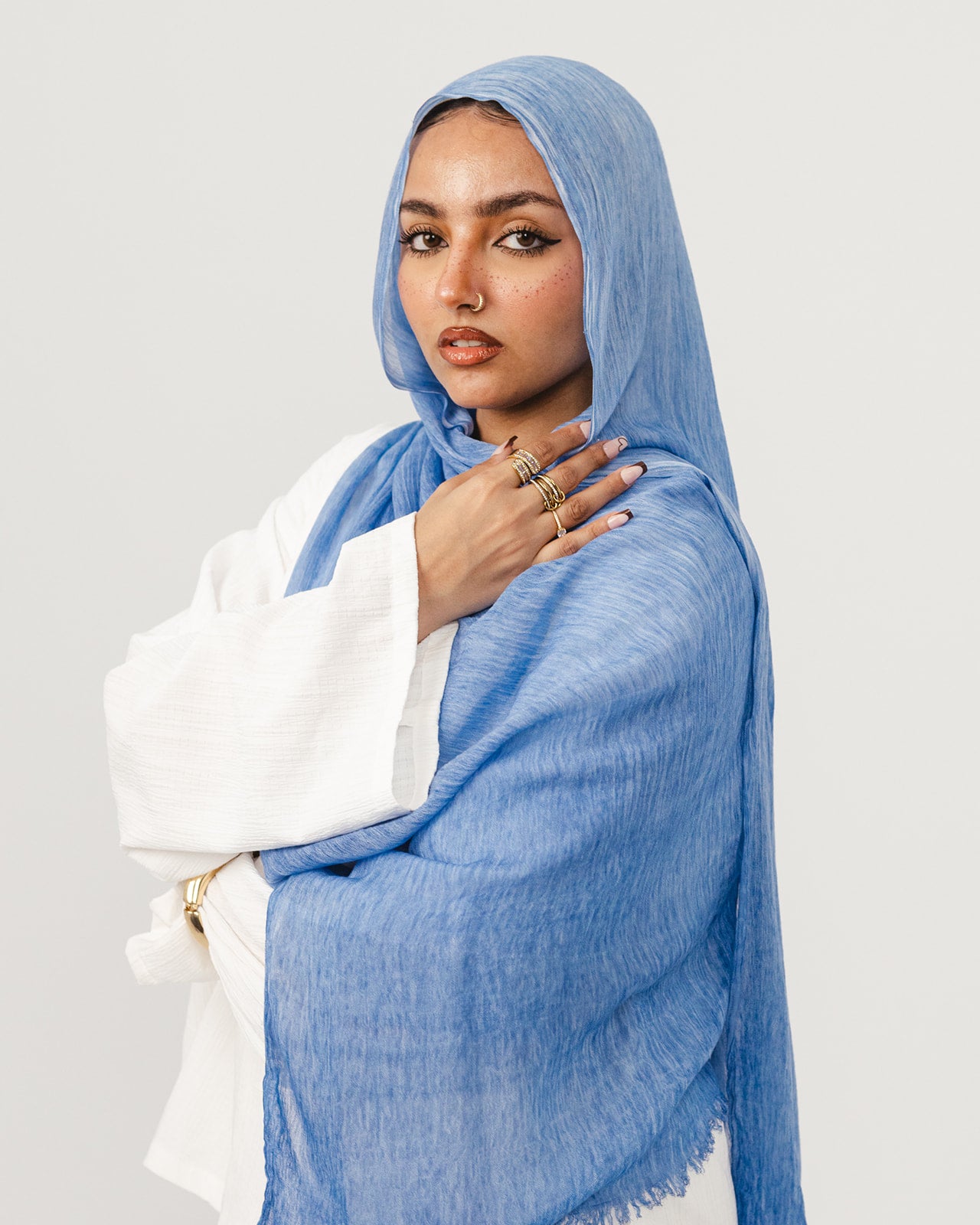 Lecharpe Scarf Weavy Cotton