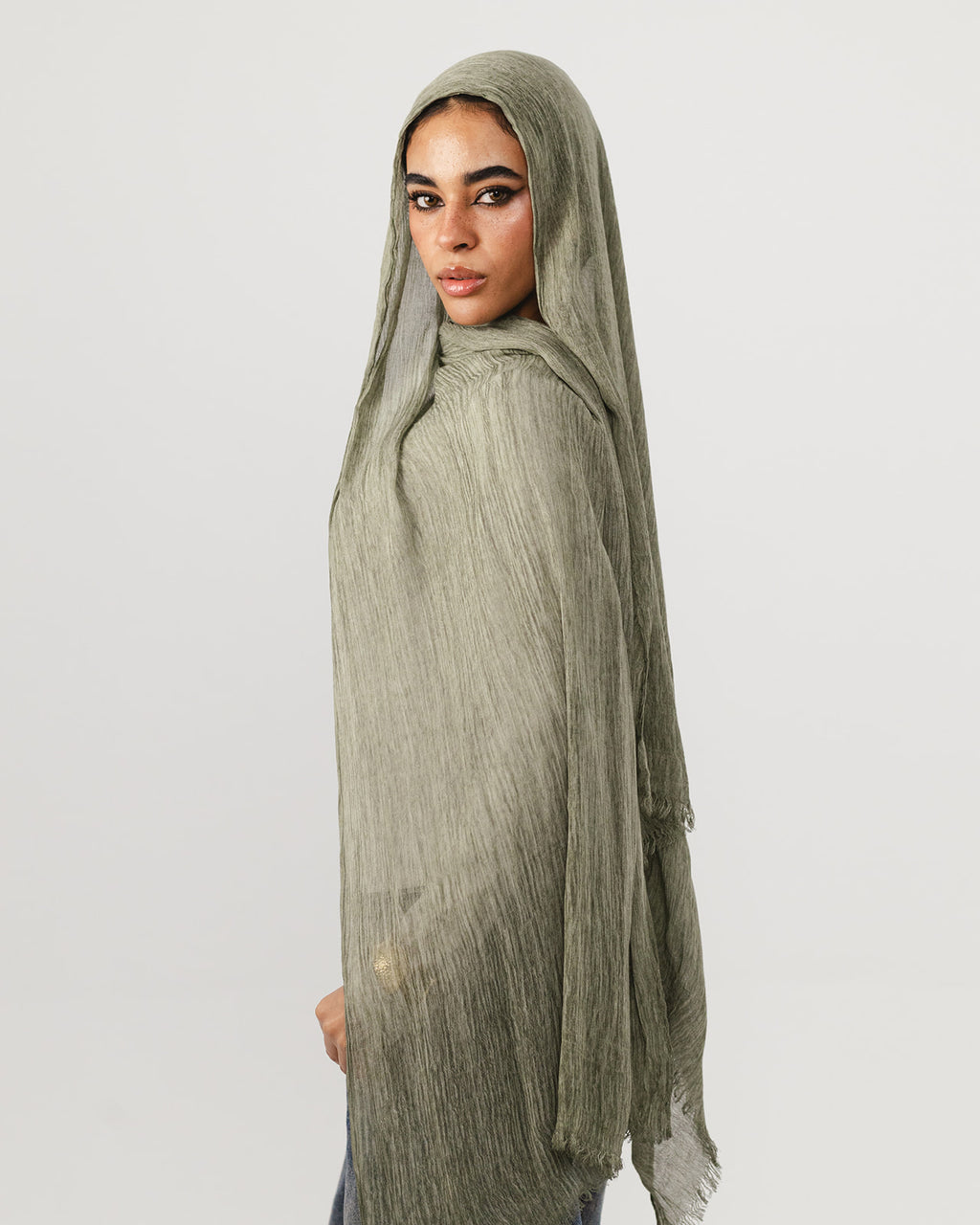 Lecharpe Scarf Weavy Cotton