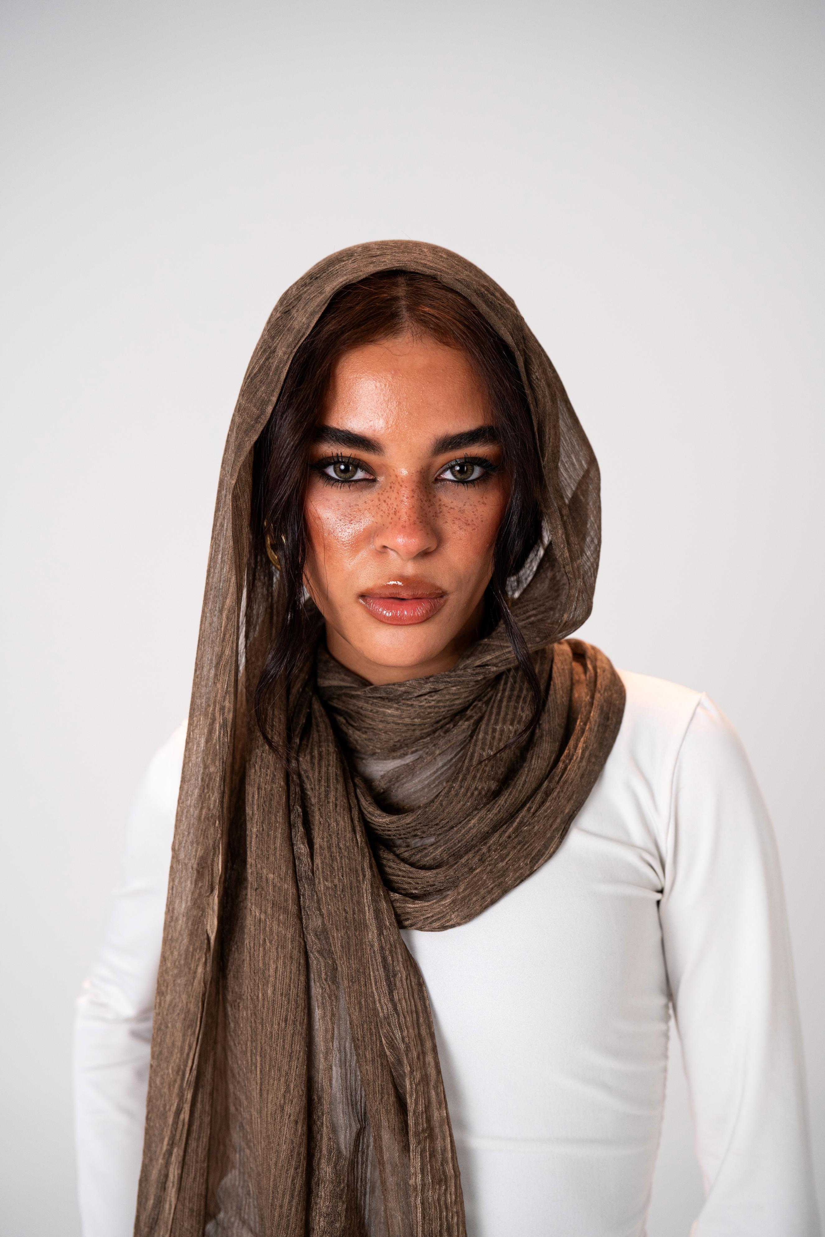 Lecharpe Scarf Messy Chiffon