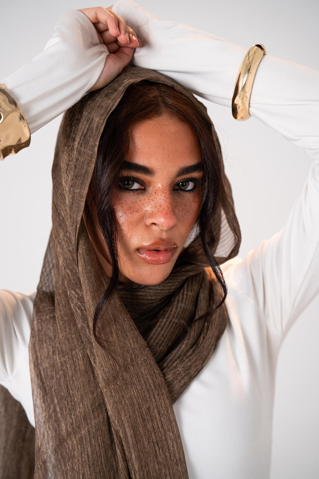 Lecharpe Scarf Messy Chiffon