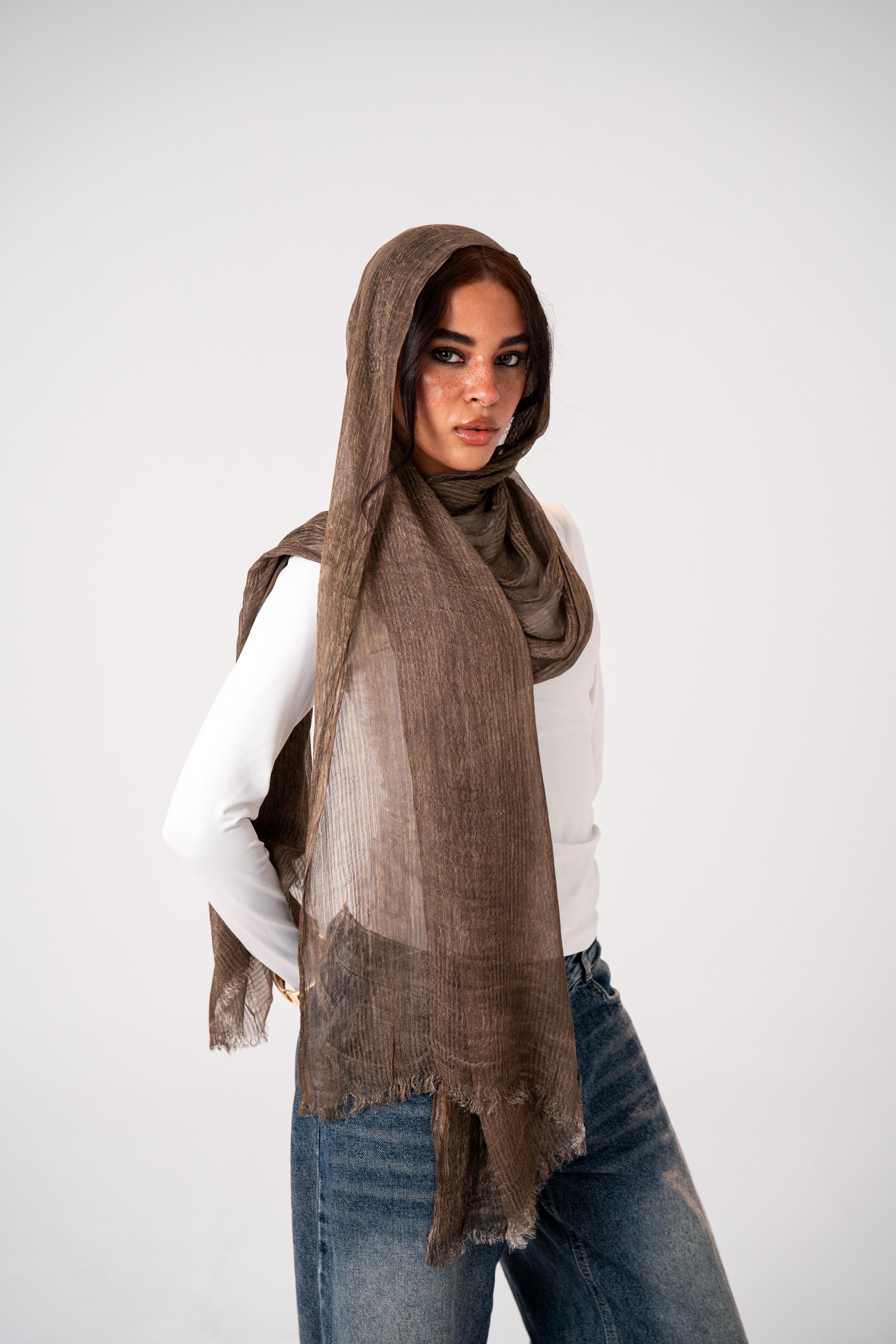 Lecharpe Scarf Messy Chiffon