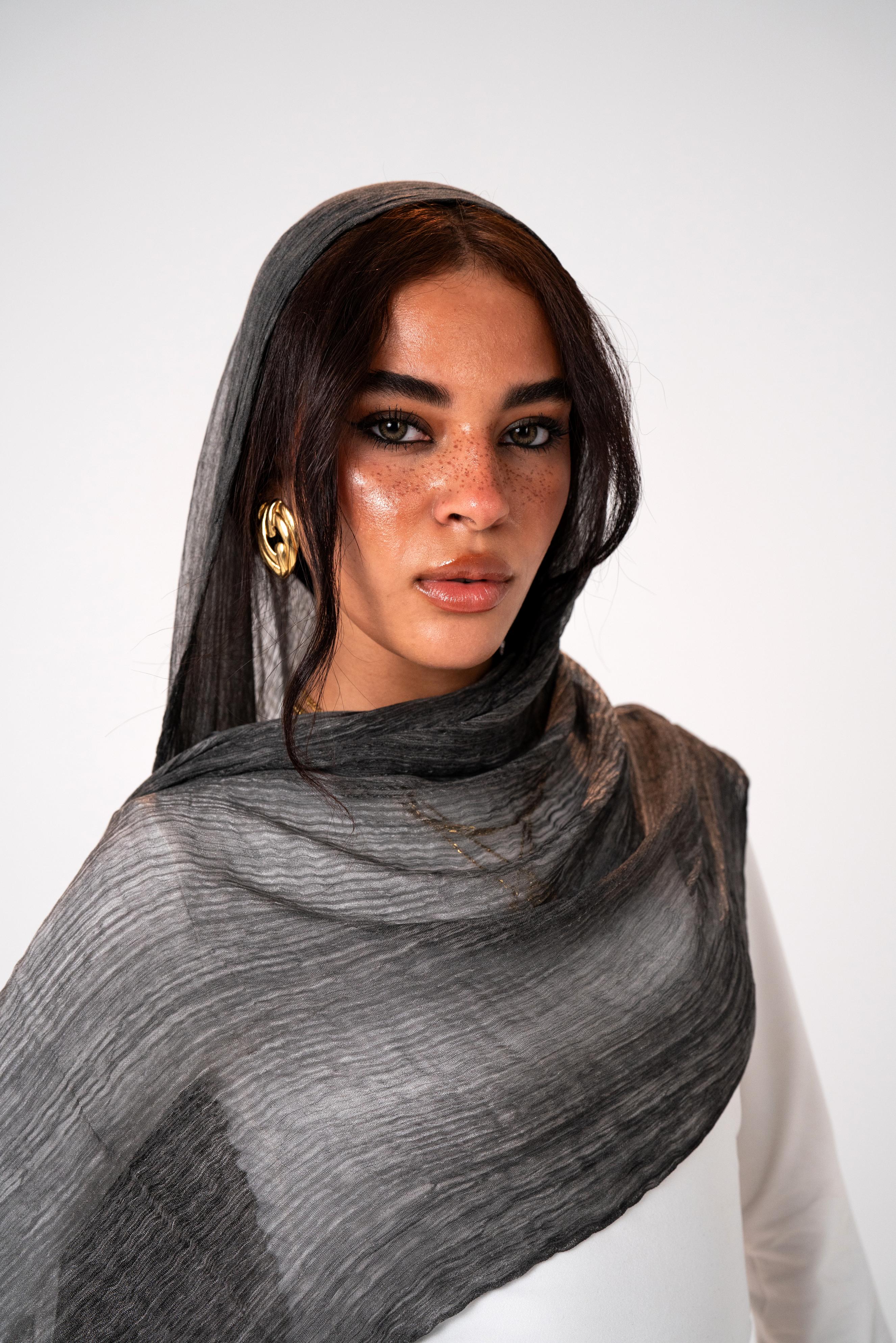 Lecharpe Scarf Messy Chiffon