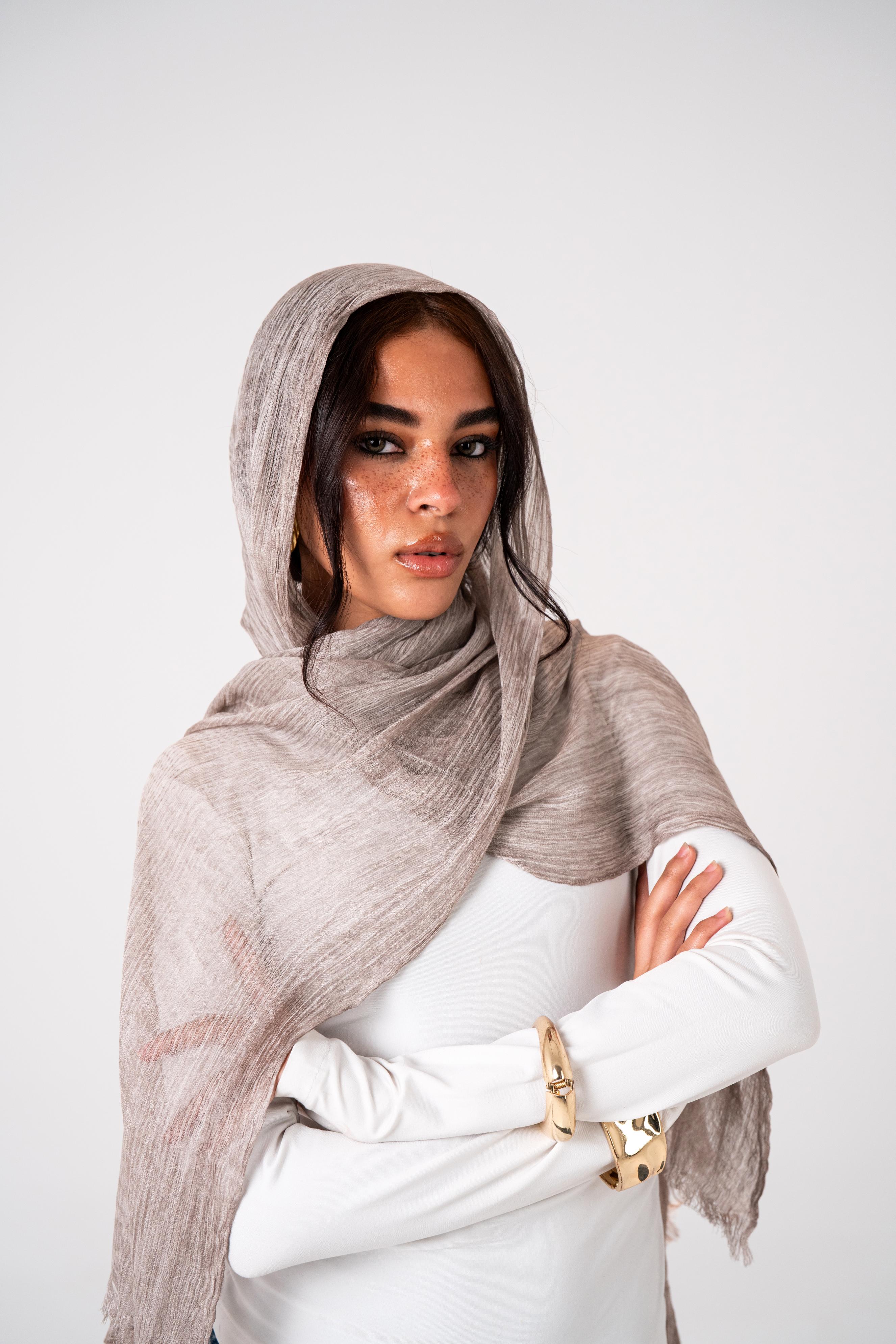 Lecharpe Scarf Messy Chiffon