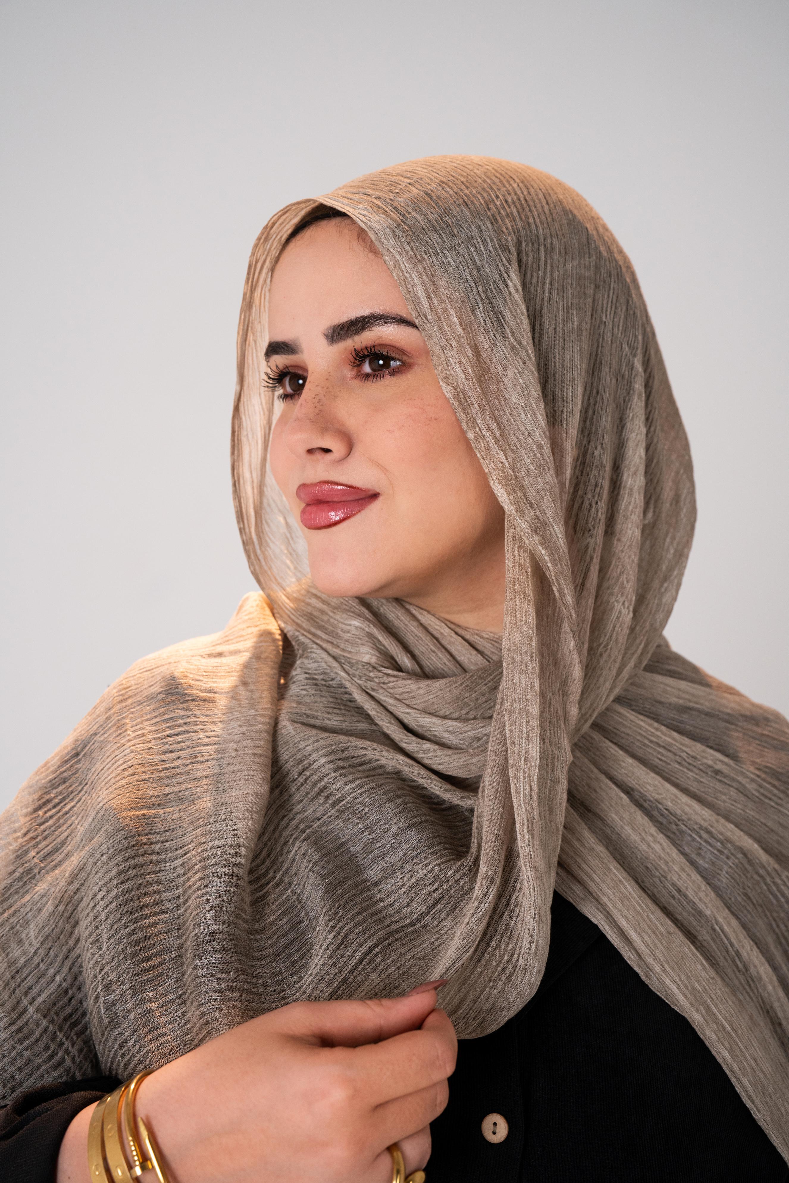 Lecharpe Scarf Messy Chiffon