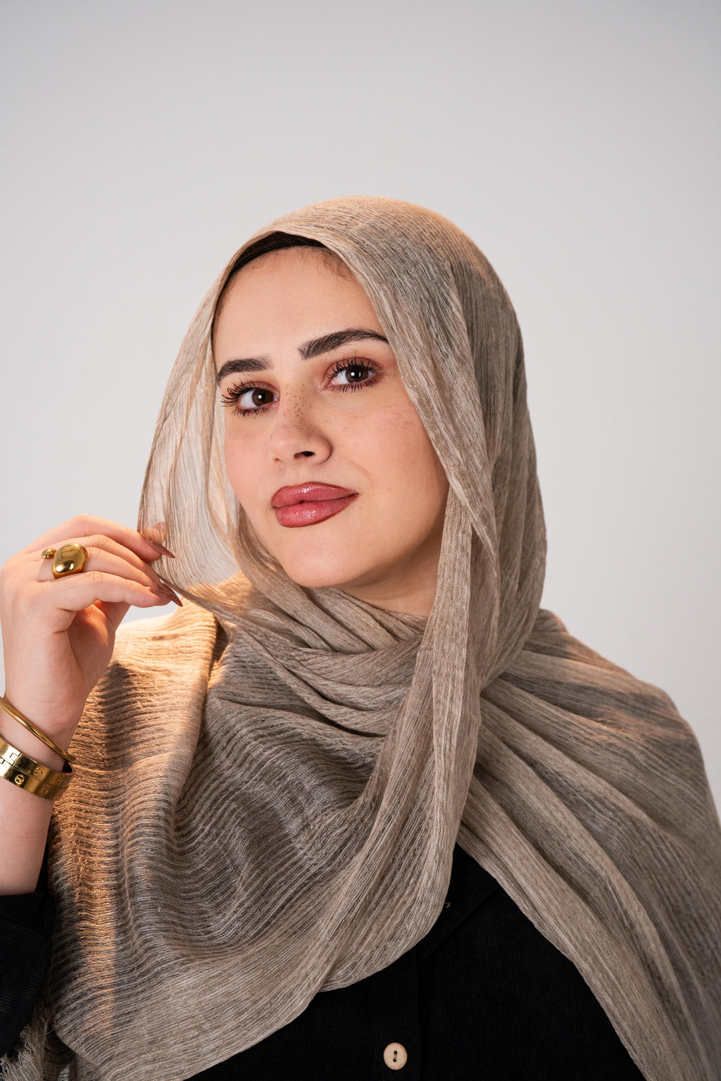 Lecharpe Scarf Messy Chiffon