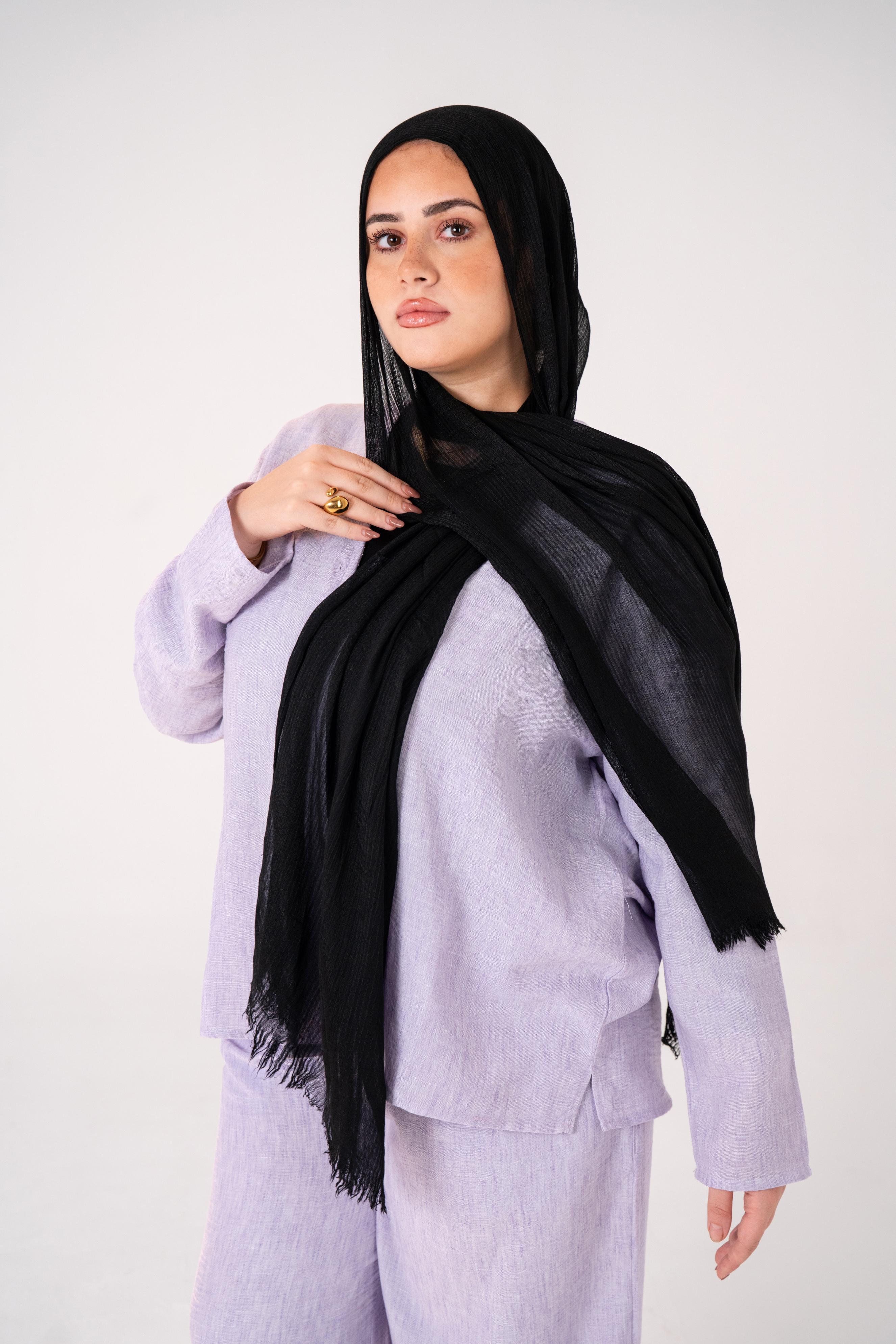 Lecharpe Scarf Messy Chiffon