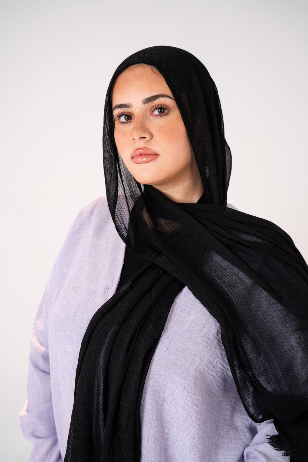 Lecharpe Scarf Messy Chiffon
