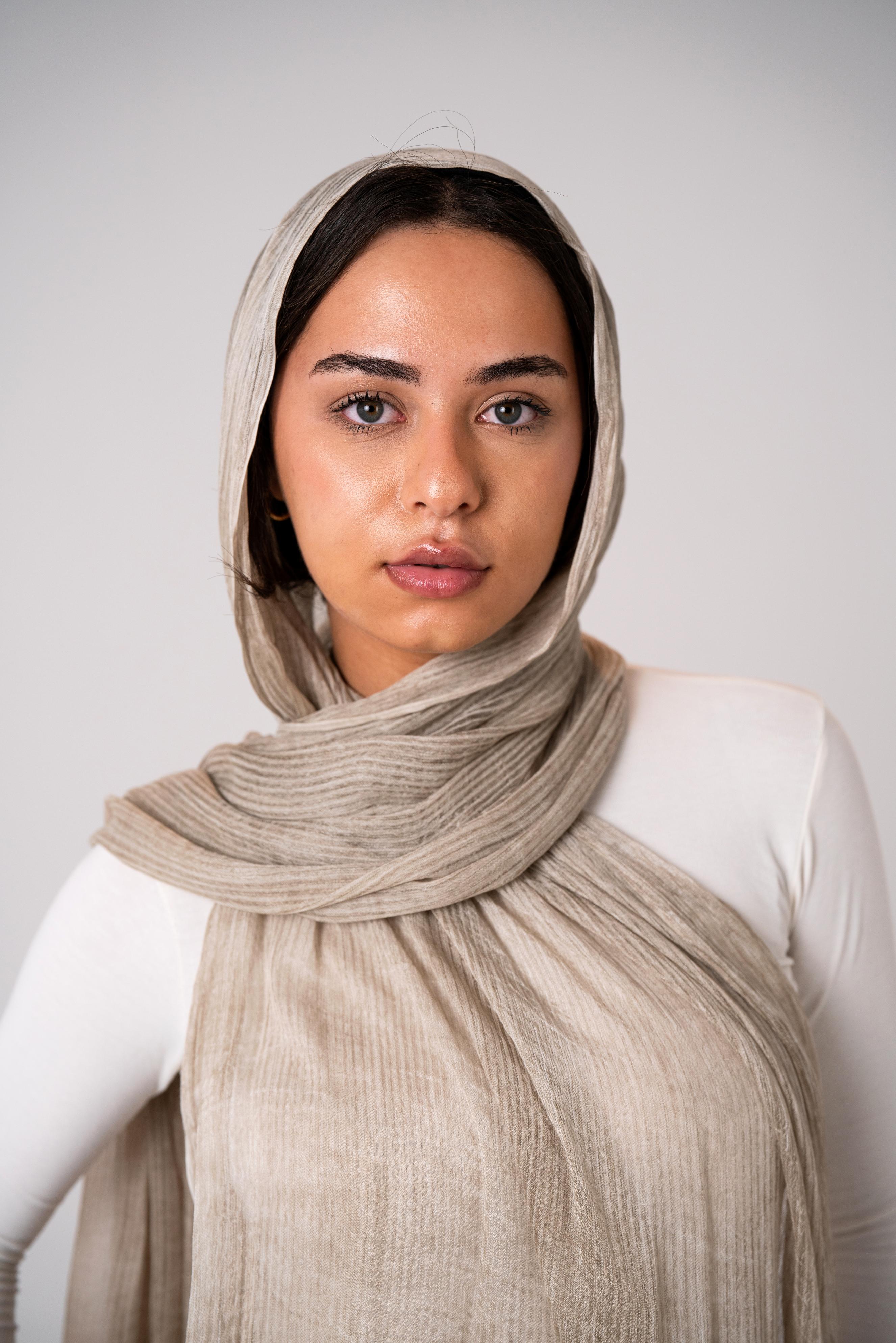 Lecharpe Scarf Messy Chiffon