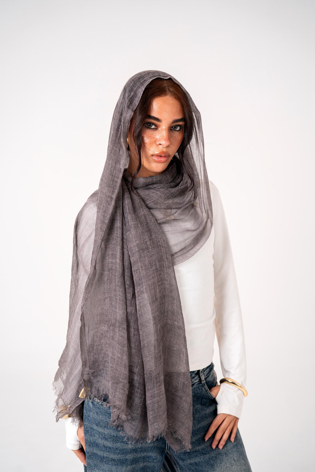 Lecharpe Scarf Slud Linen