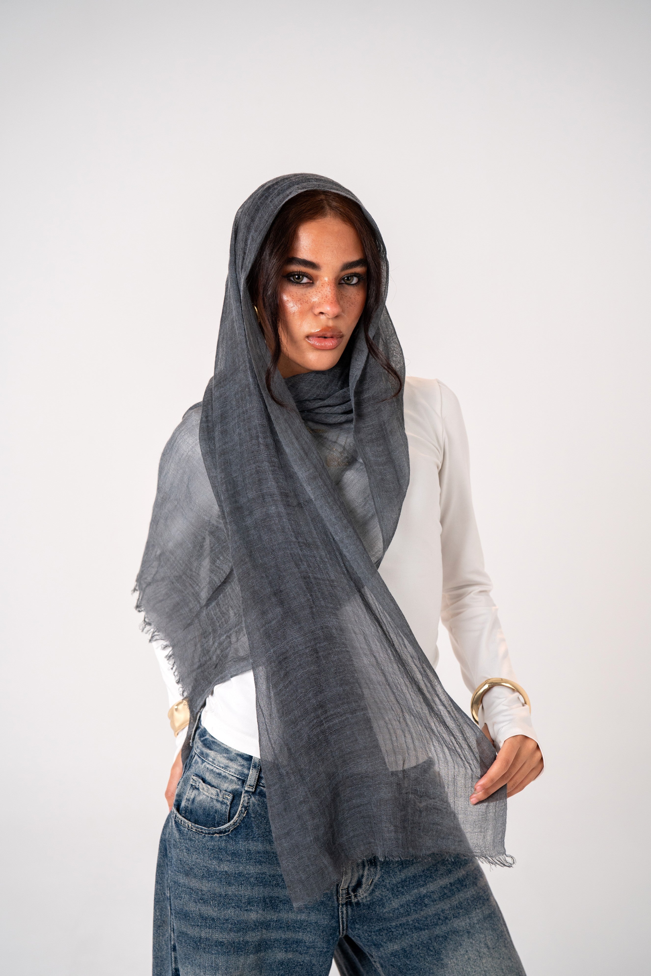 Lecharpe Scarf Slud Linen
