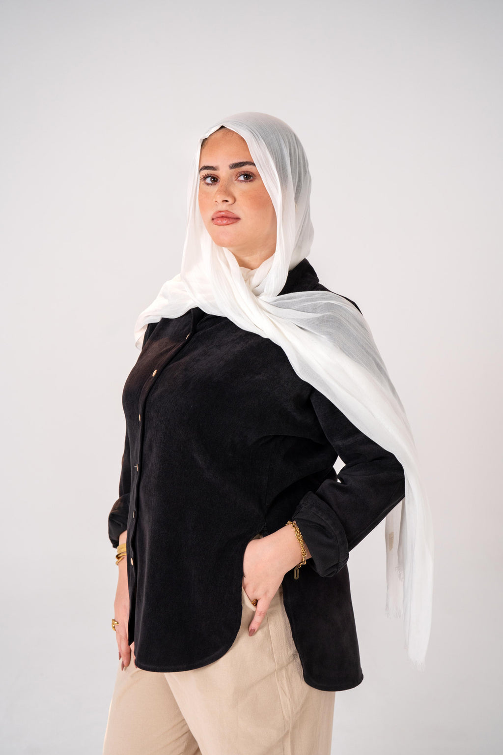 Lecharpe Scarf Linen Garce