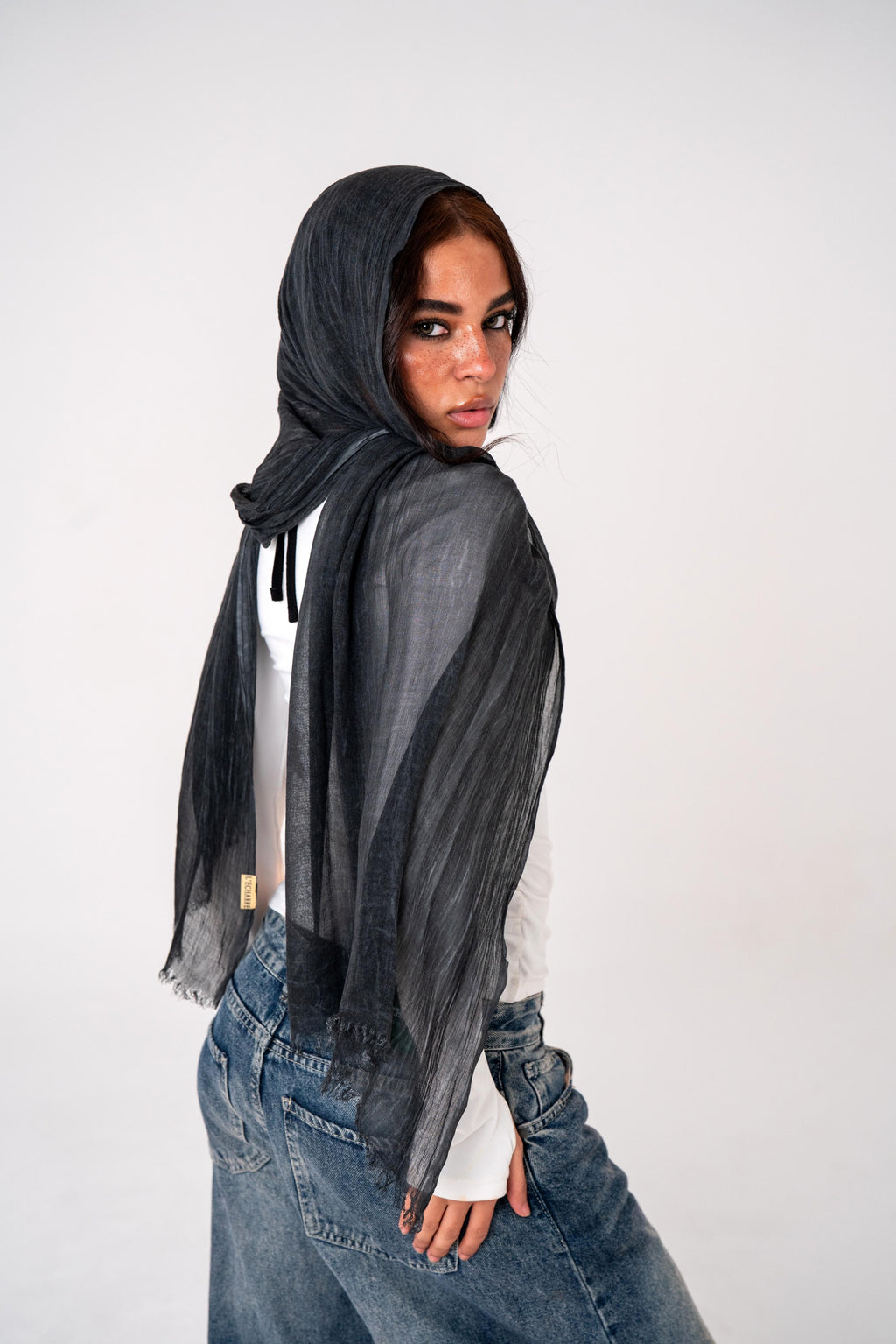 Lecharpe Scarf Linen Garce