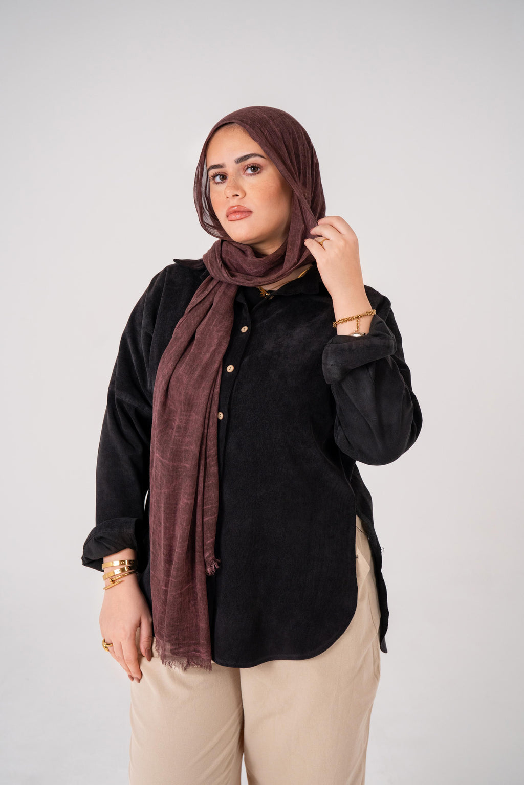 Lecharpe Scarf Linen Garce