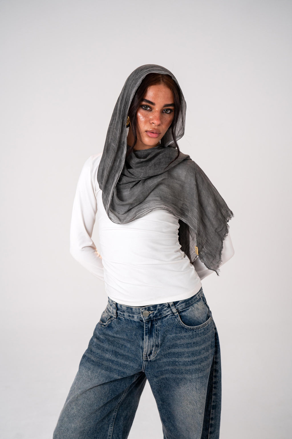 Lecharpe Scarf Linen Garce