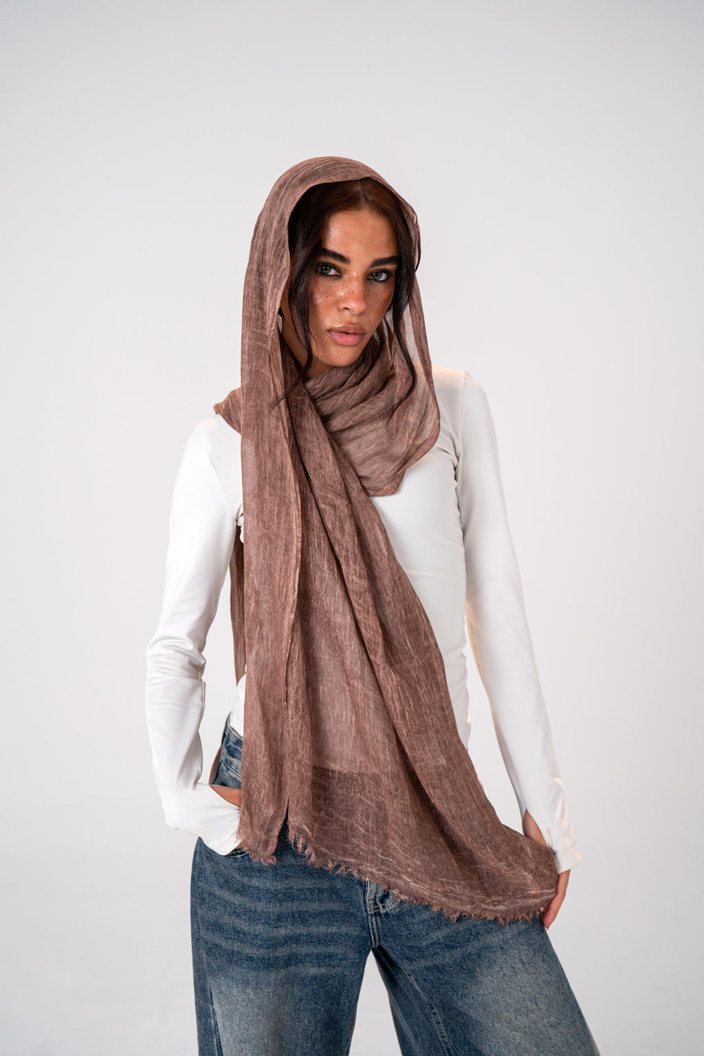 Lecharpe Scarf Linen Garce