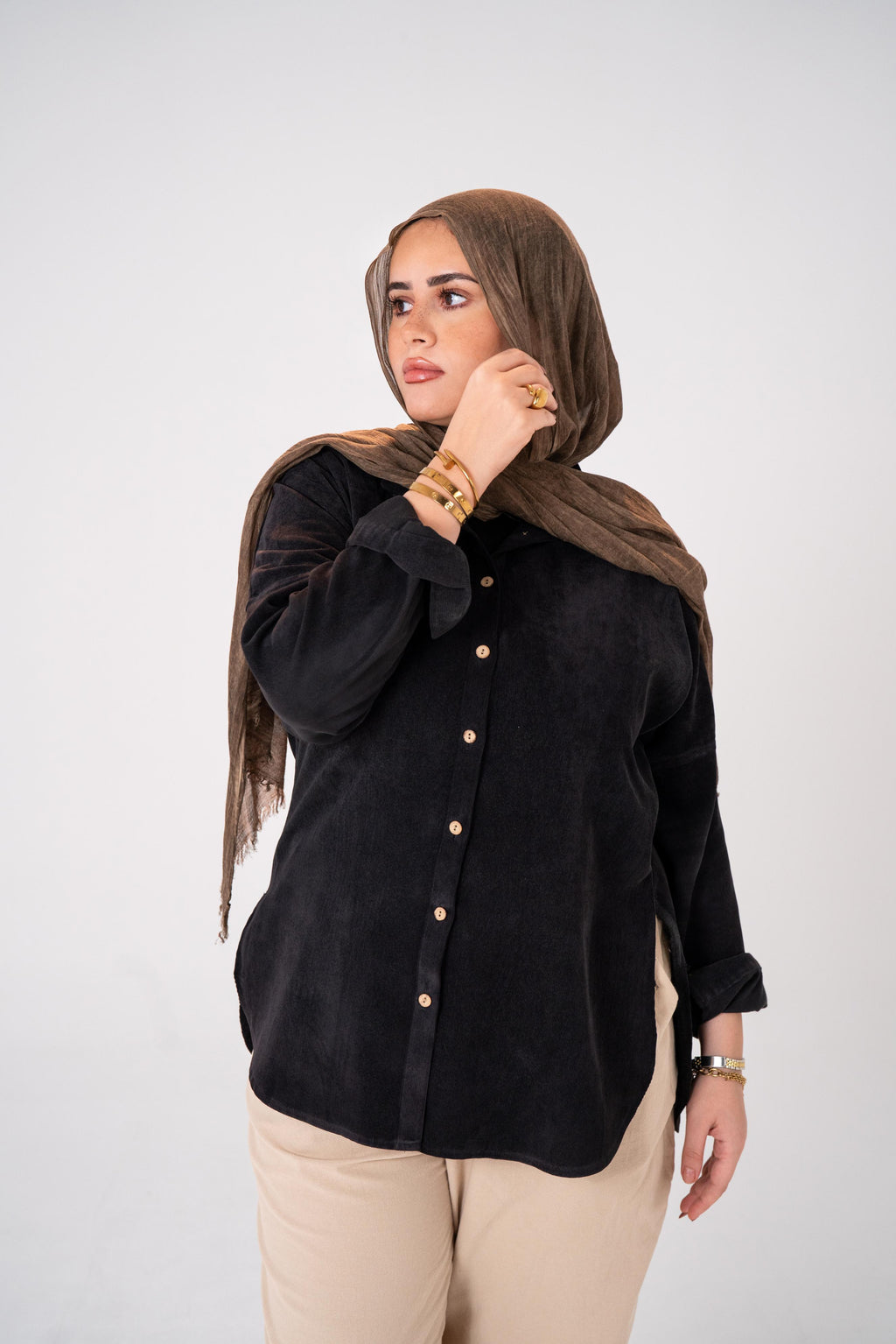 Lecharpe Scarf Linen Garce