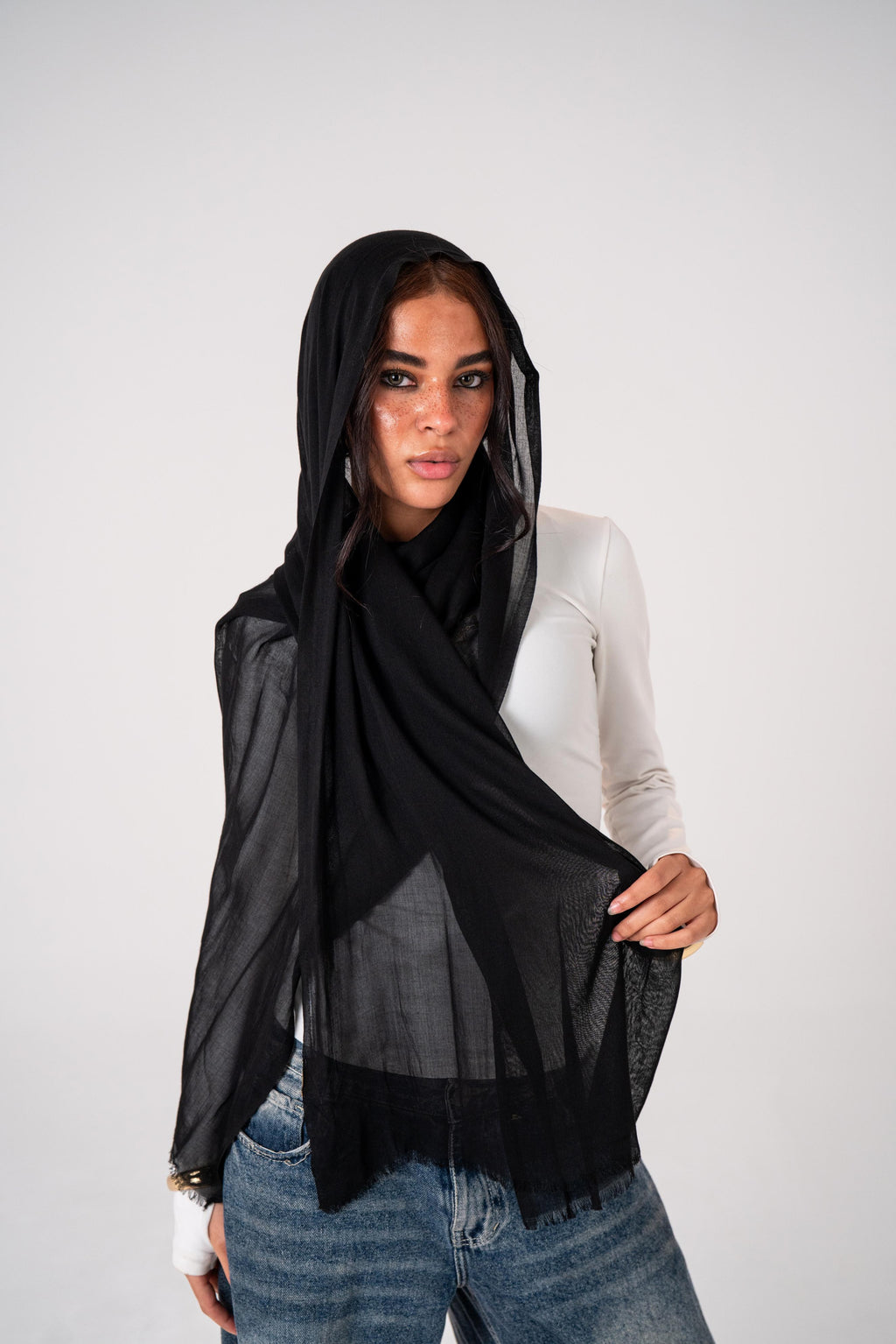 Lecharpe Scarf Plain Linen