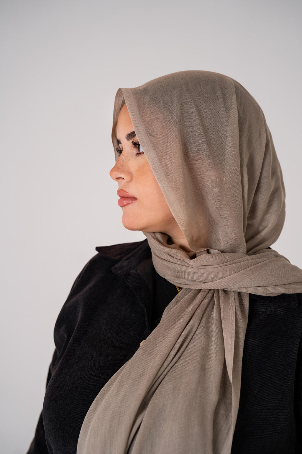 Lecharpe Scarf Plain Linen