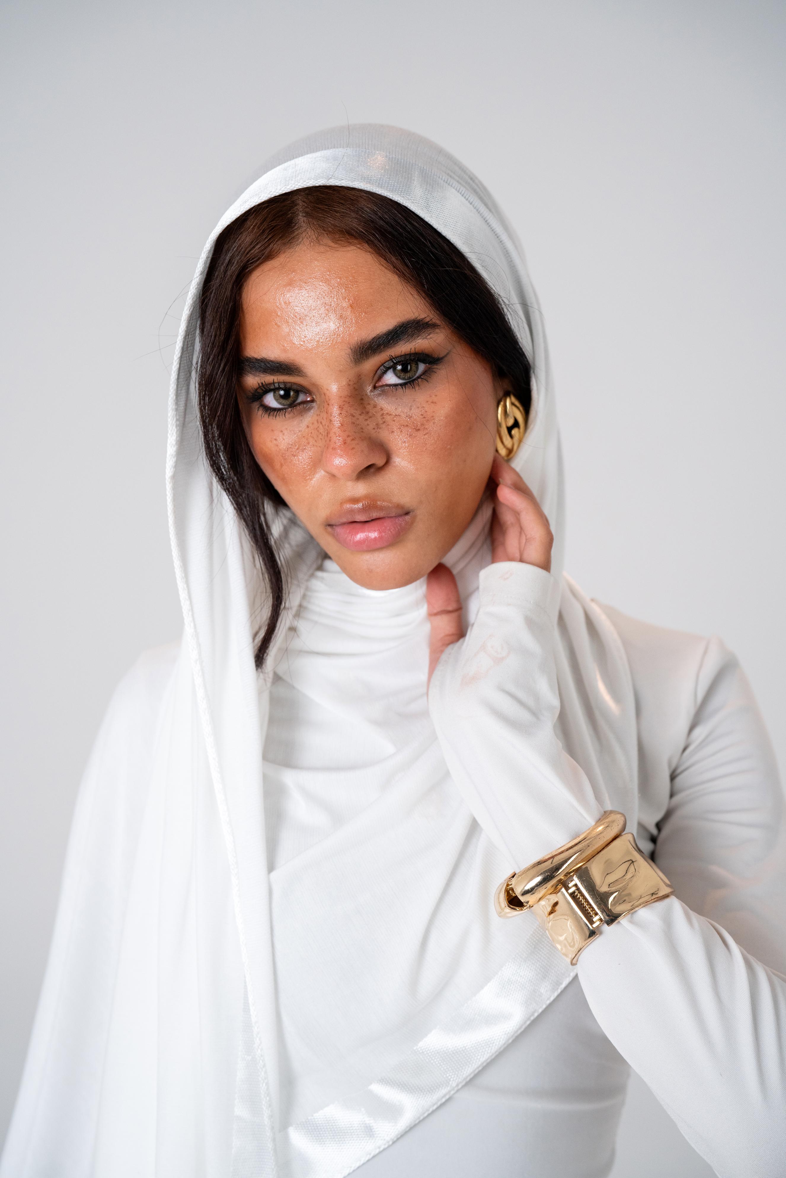 Lecharpe Scarf Plain Patternsd Kuwaiti