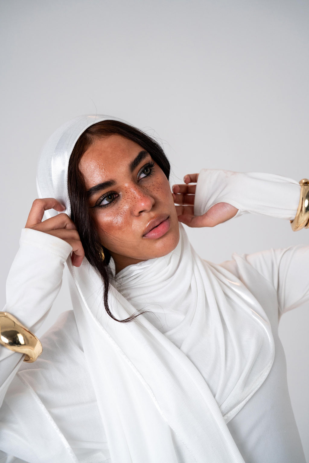 Lecharpe Scarf Plain Patternsd Kuwaiti