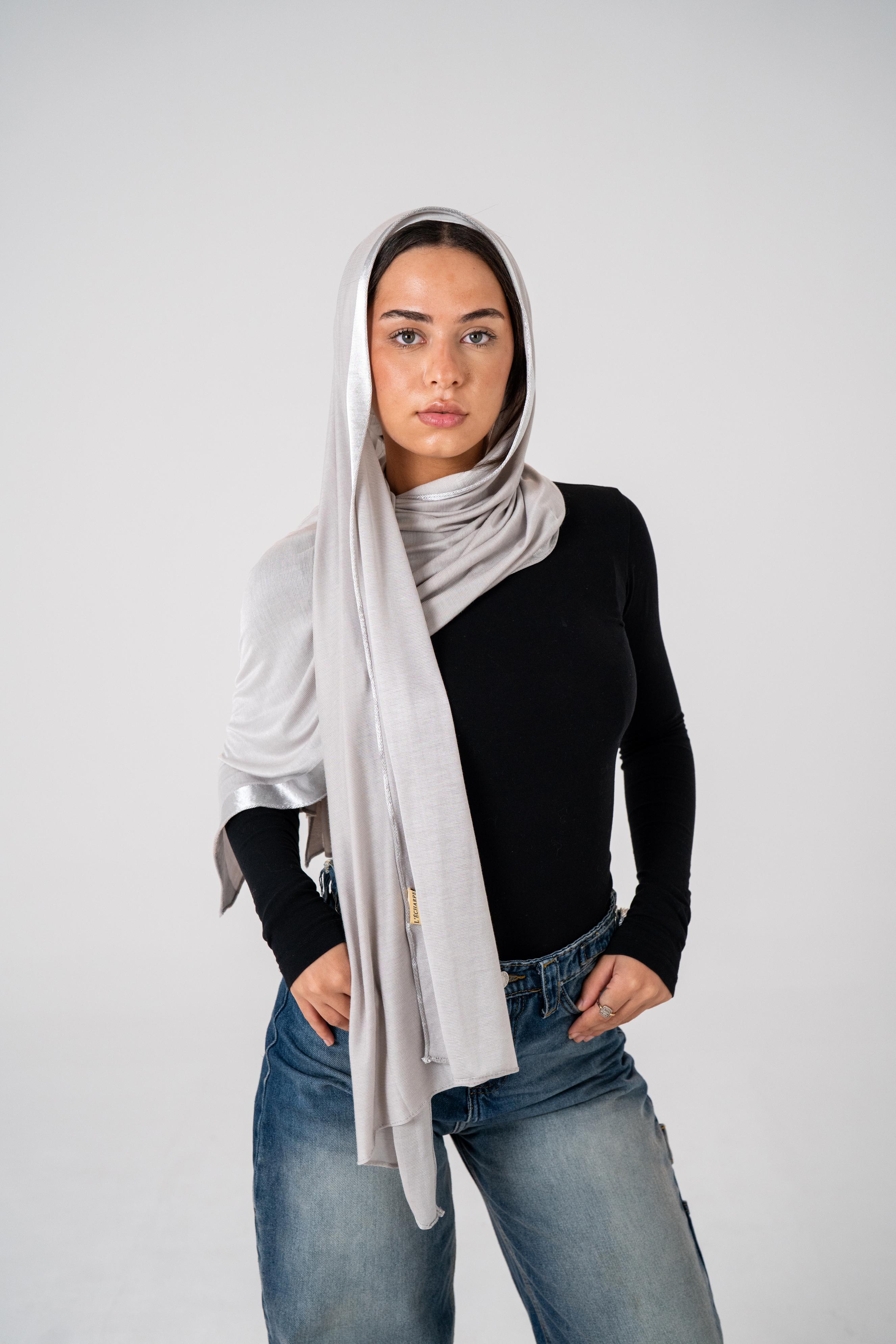 Lecharpe Scarf Plain Patternsd Kuwaiti