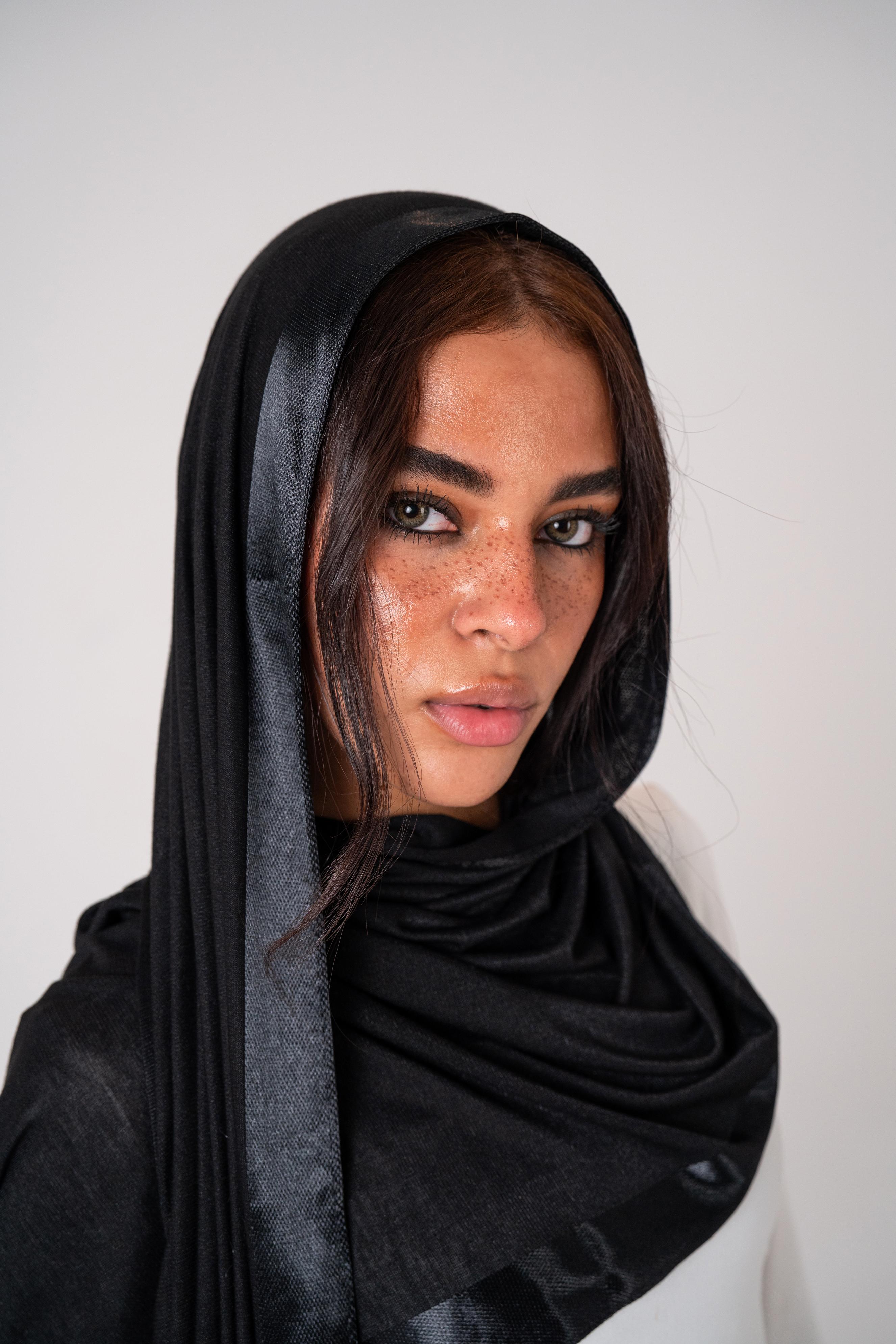 Lecharpe Scarf Plain Patternsd Kuwaiti