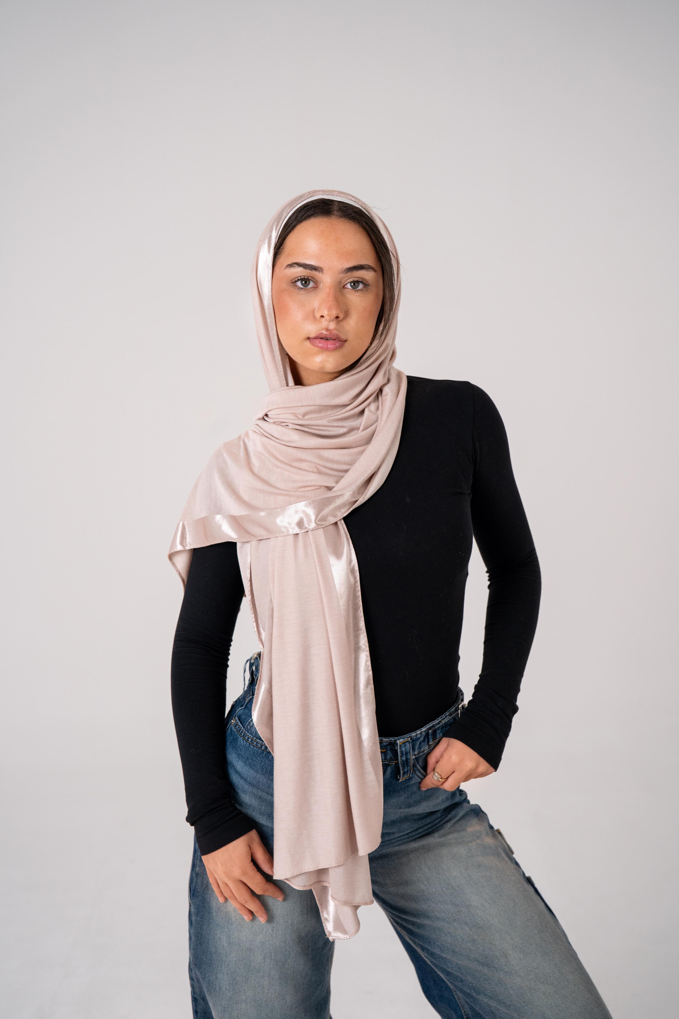 Lecharpe Scarf Plain Patternsd Kuwaiti