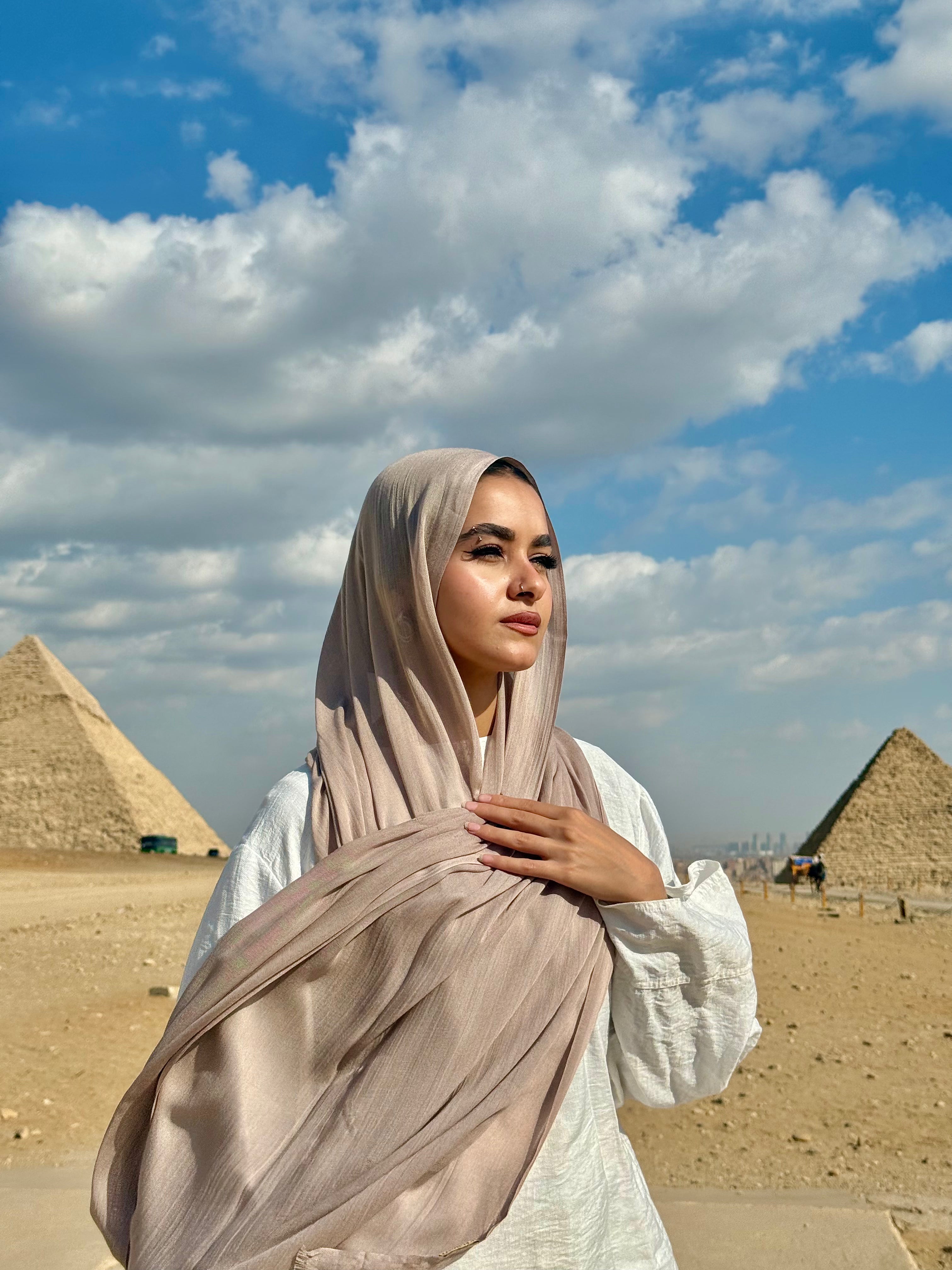 Lecharpe Scarf Plain Linen