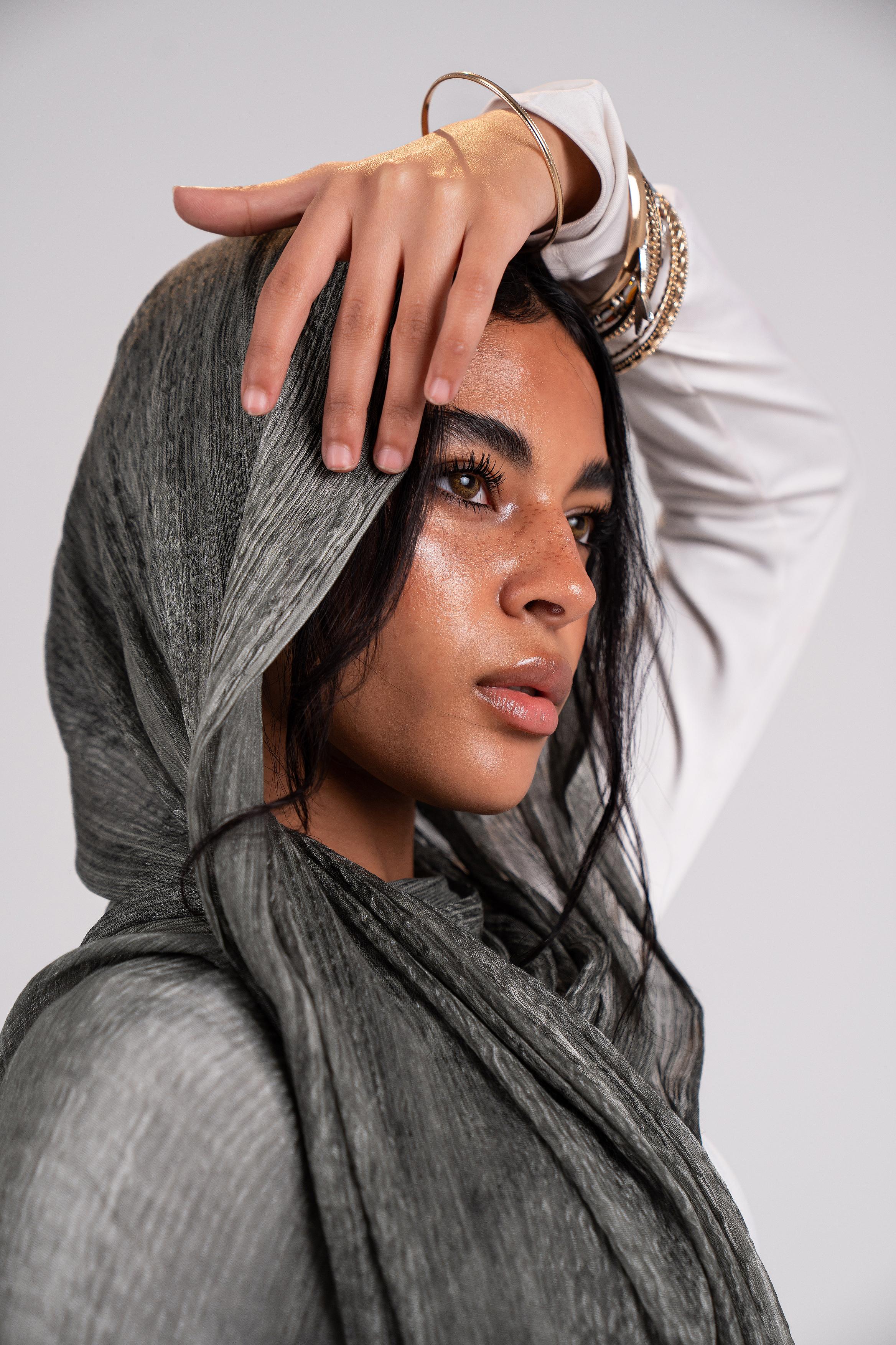 Lecharpe Scarf Messy Chiffon