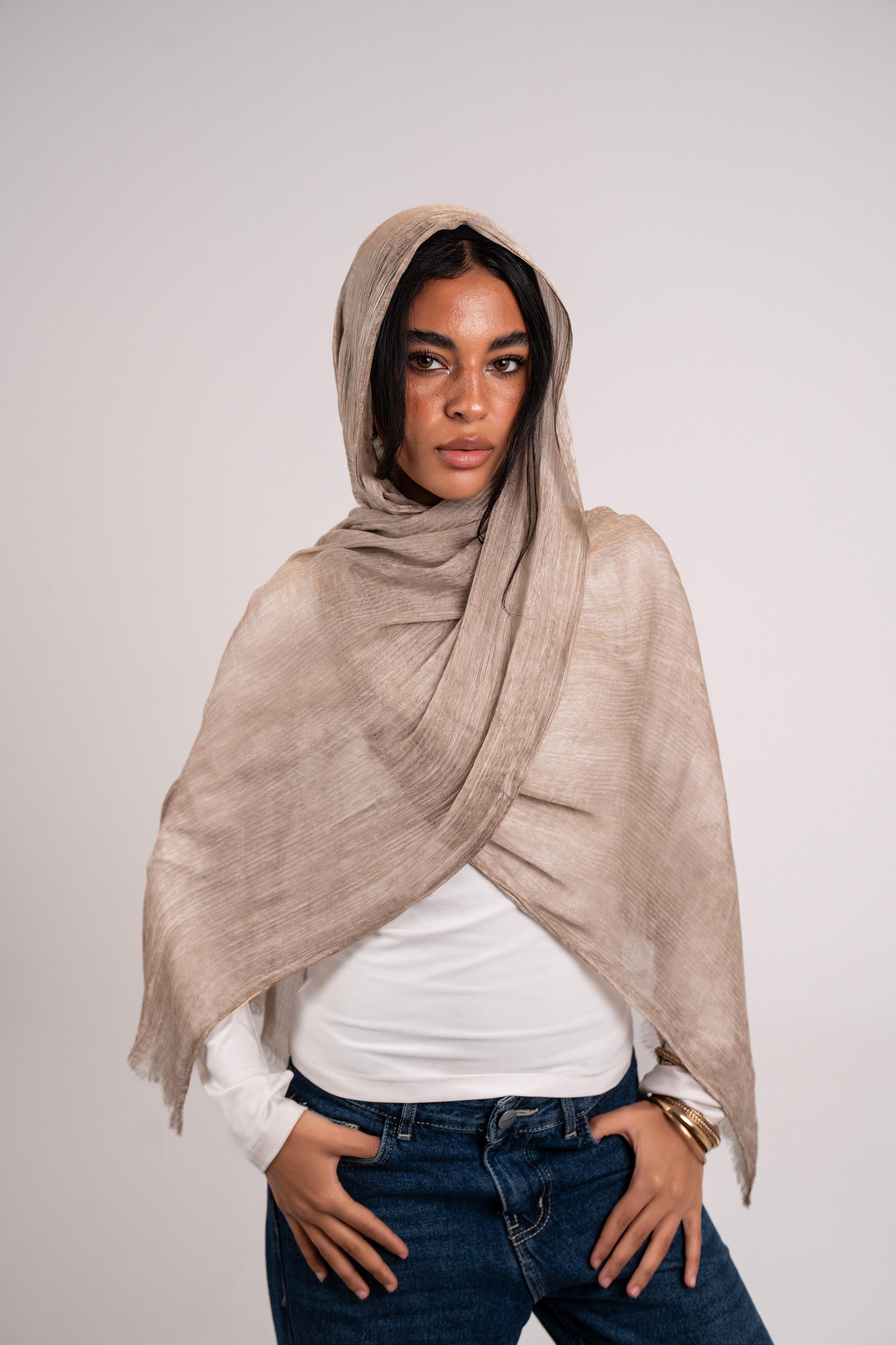 Lecharpe Scarf Messy Chiffon