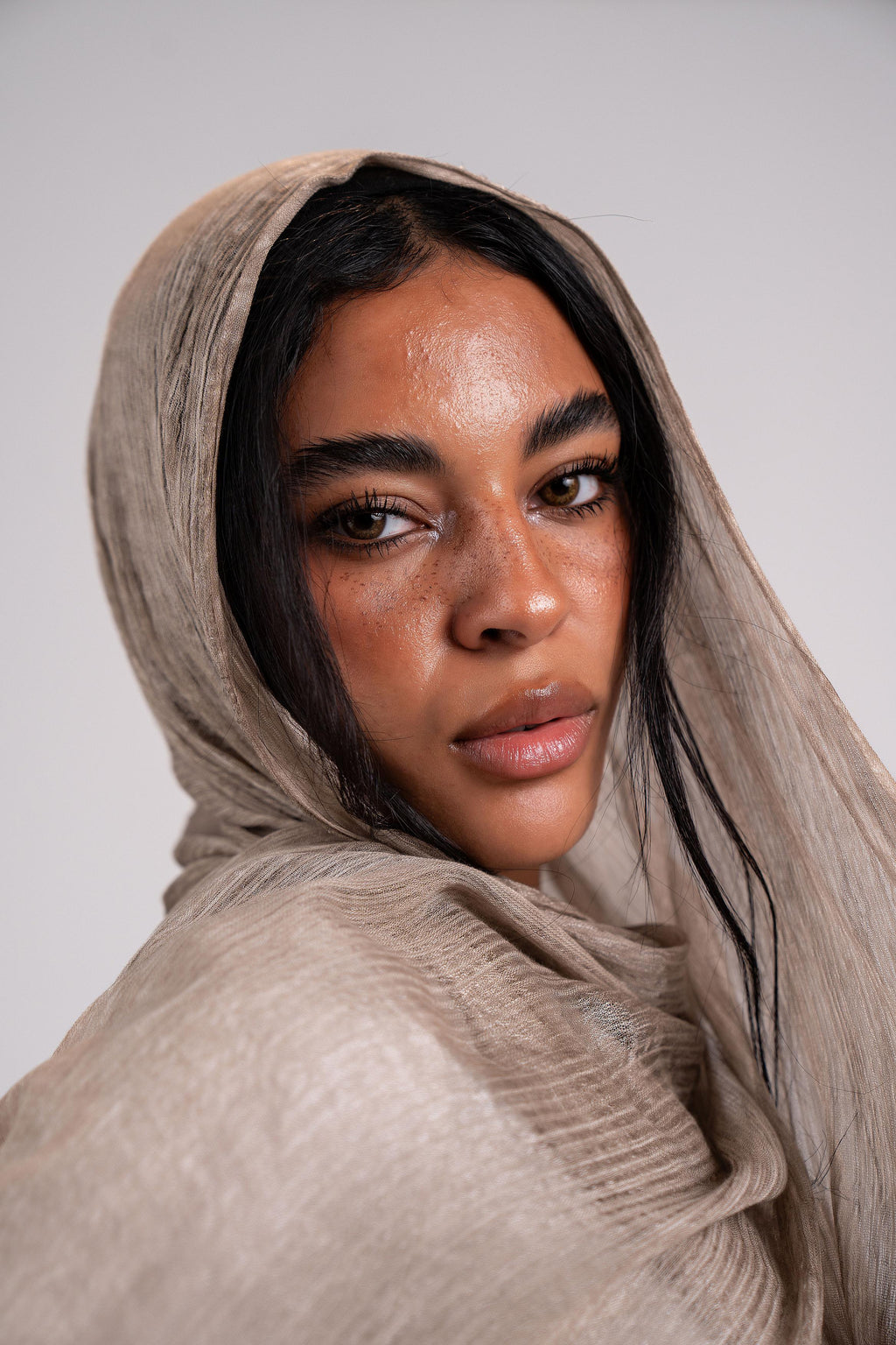 Lecharpe Scarf Messy Chiffon