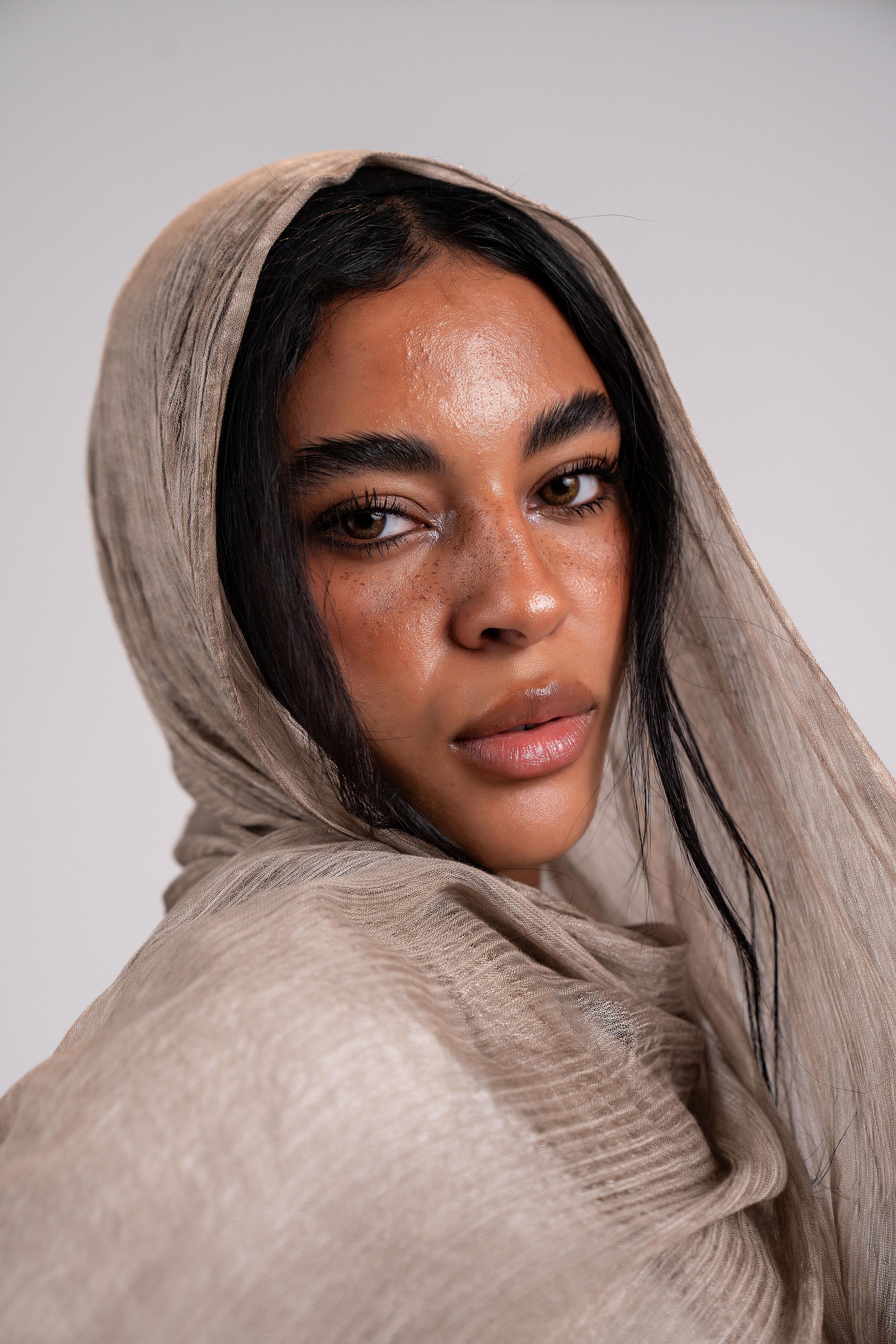 Lecharpe Scarf Messy Chiffon