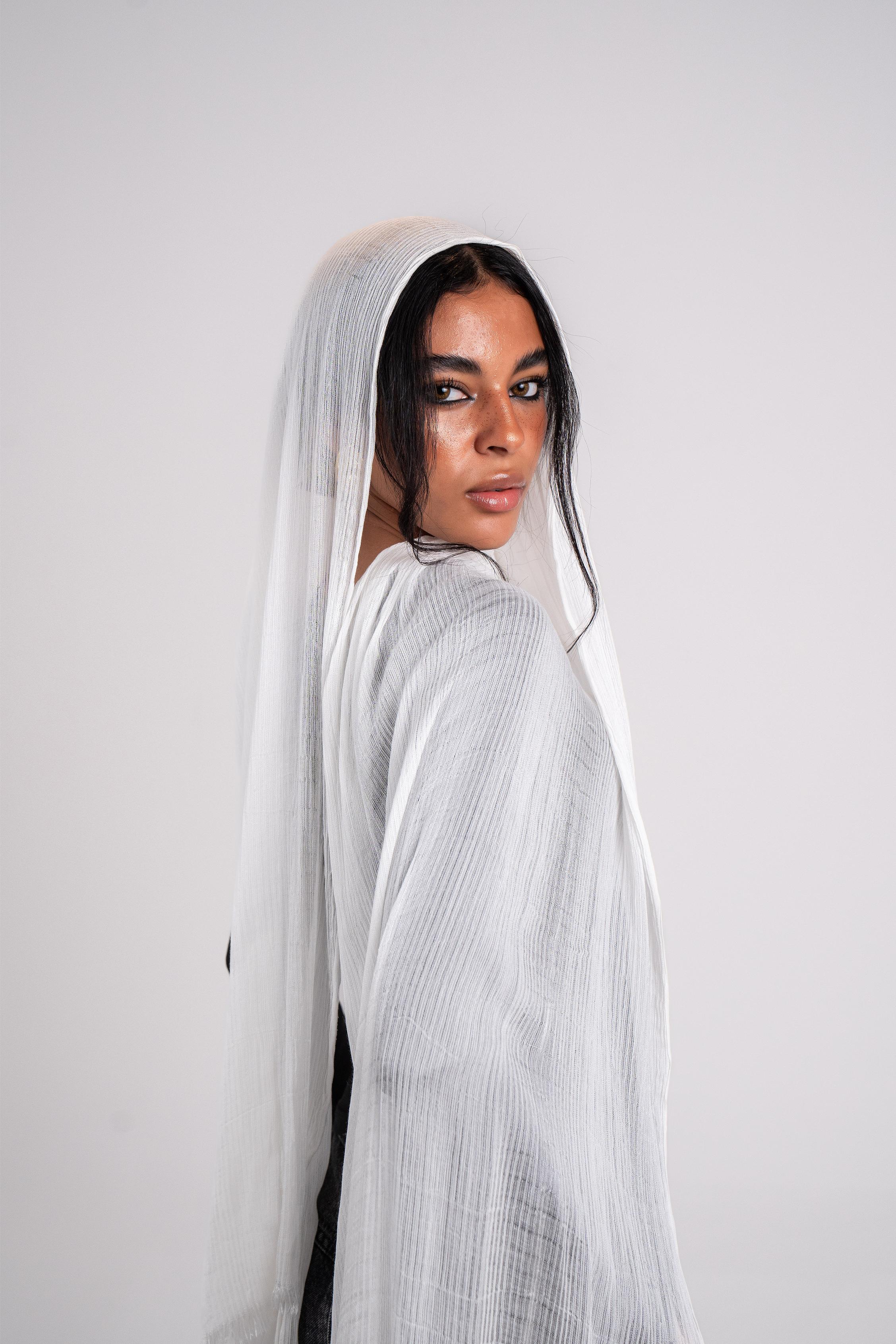 Lecharpe Scarf Messy Chiffon