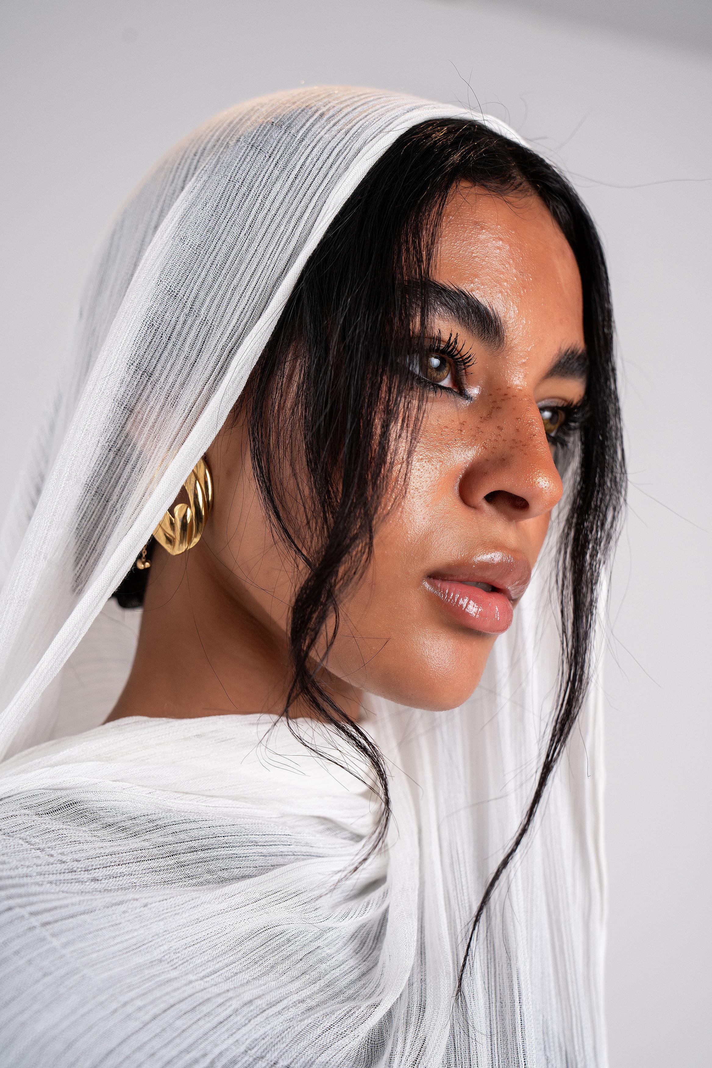 Lecharpe Scarf Messy Chiffon