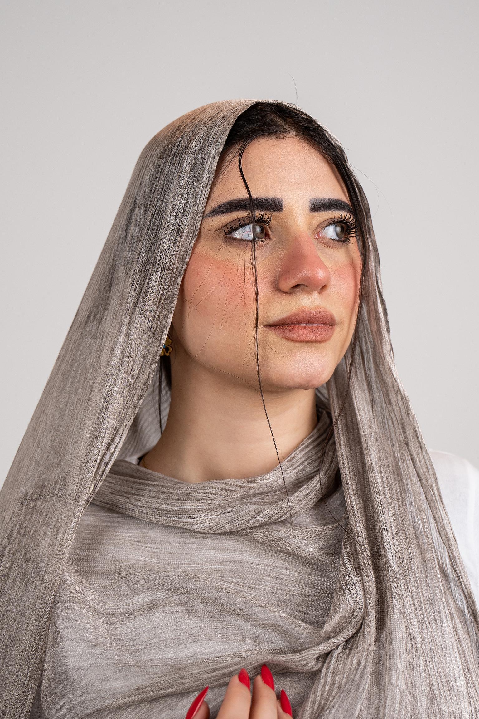 Lecharpe Scarf Messy Chiffon