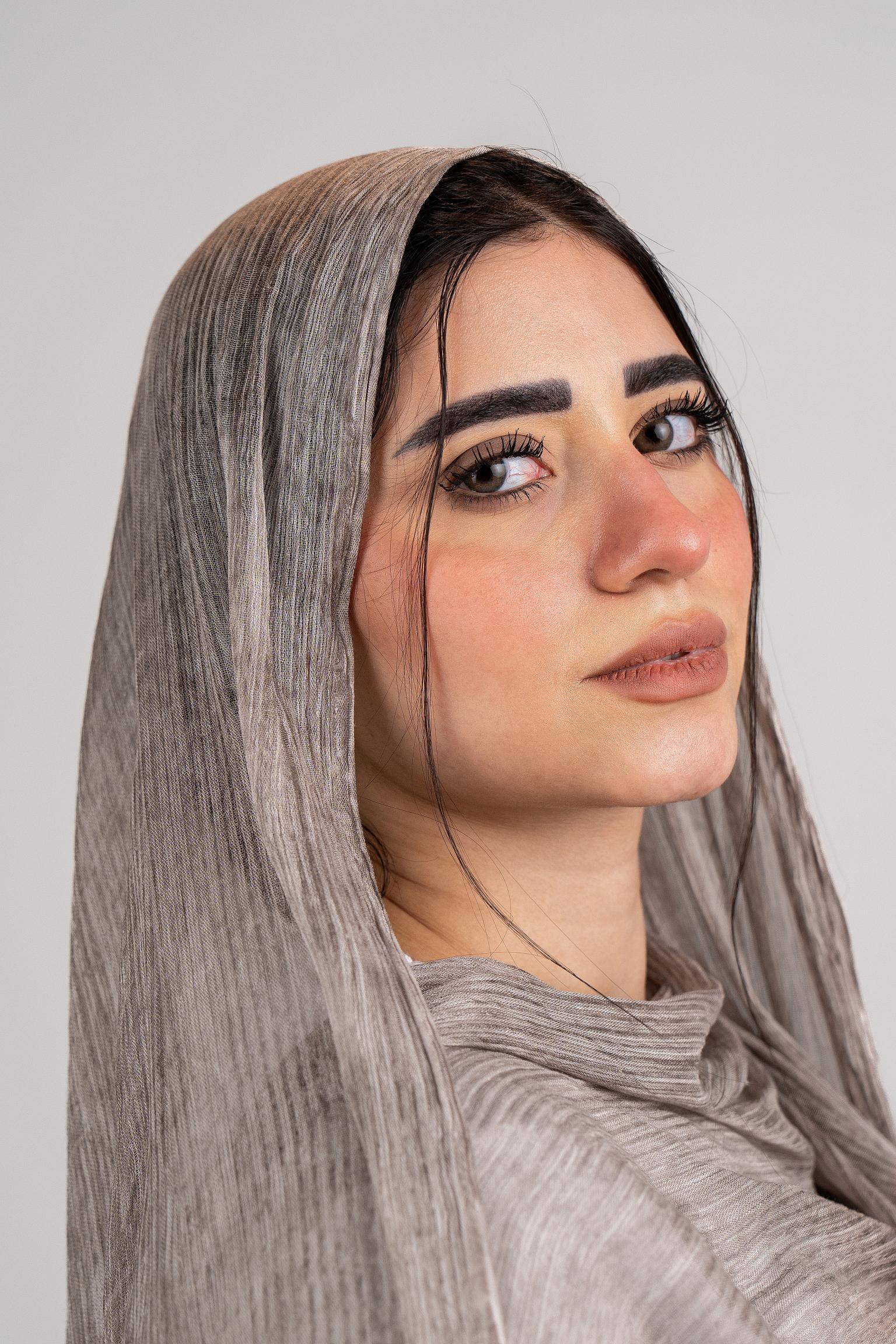 Lecharpe Scarf Messy Chiffon